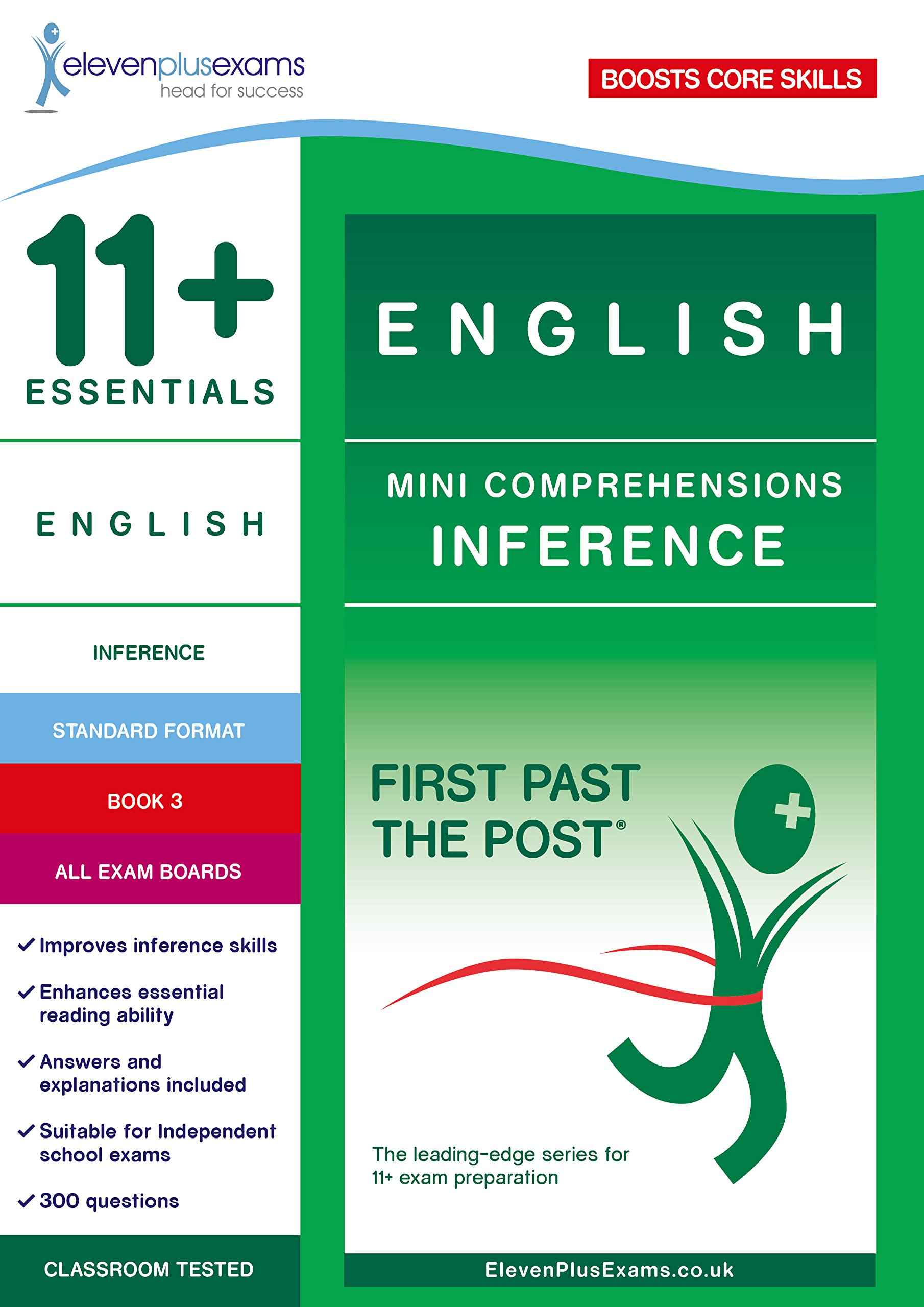 11+ Essentials English Mini Comprehensions: Inference Book 3 (First Past the Post)