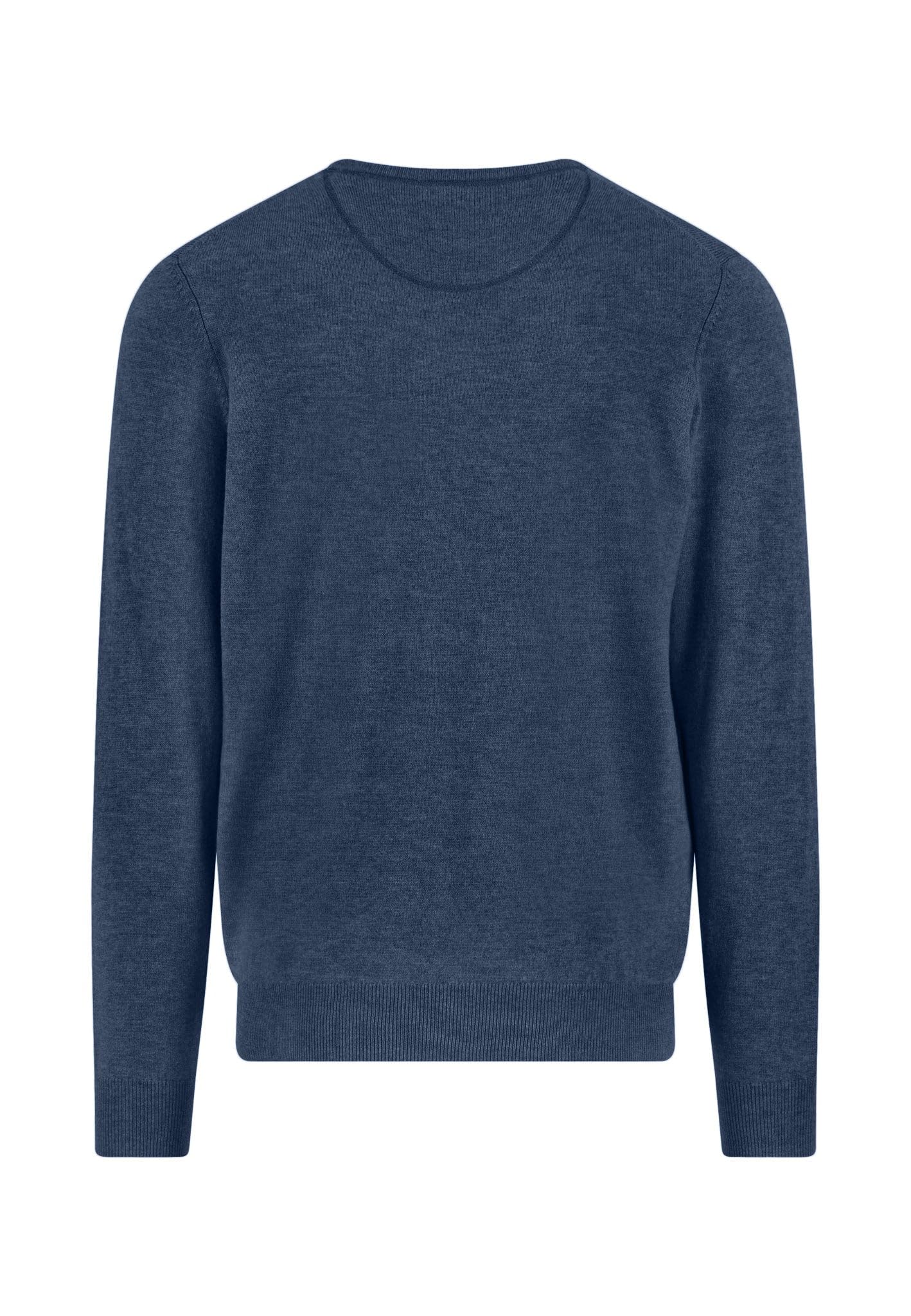 FYNCH-HATTON Pullover aus Woll-Kaschmir-Mix mit Rundhalsausschnitt
