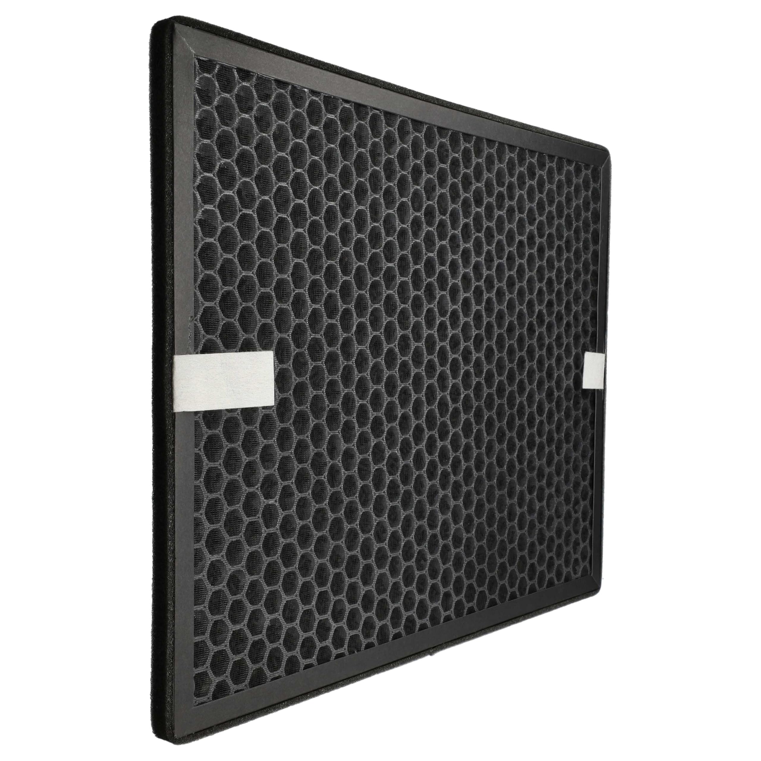 Vhbw Black Activated Carbon Filter Replacement For Philips Fy1413/30 For Air Purifier - Air Filter