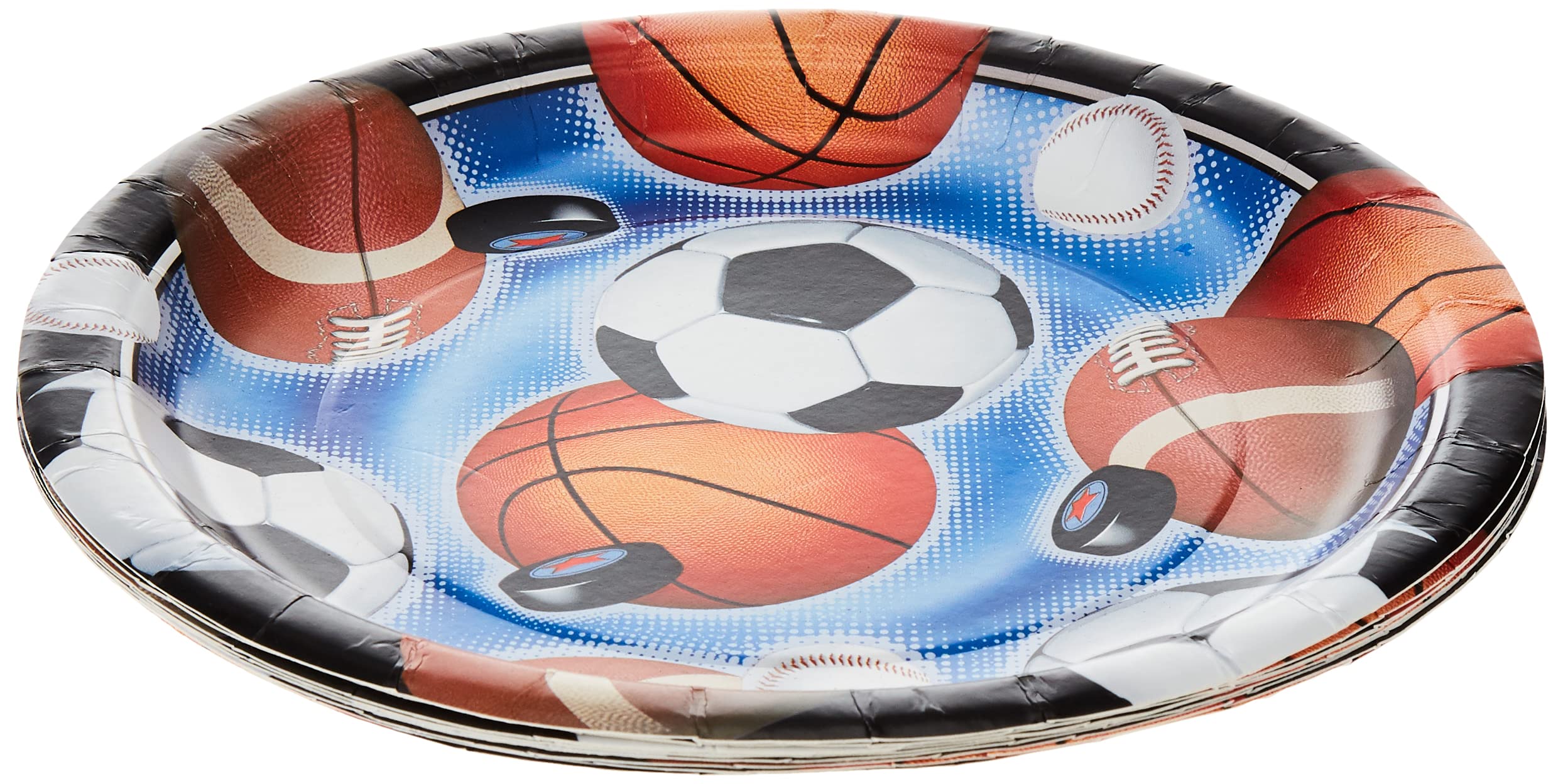 UniqueTheme Parties Action Sports Party Plates