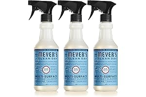 Sanitizing and Disinfecting Multi-Surface Cleaner: Mrs. Meyer's Clean Day Rain Water