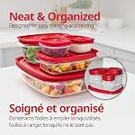 Rubbermaid 14.66-Cup EasyStore Square Food Storage Container with Lid