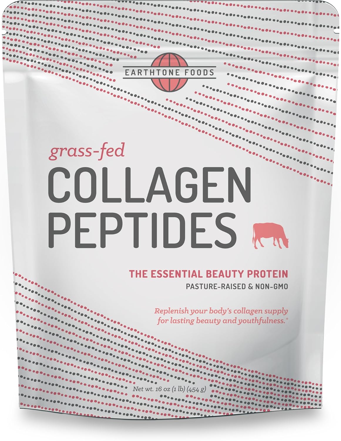 Collagen Peptides Powder | Paleo-Friendly Hydrolyzed Grass-Fed Non-GMO Protein, 16 oz Collagen Peptides Powder | Paleo-Friendly Hydrolyzed Grass-Fed Non-GMO Protein, 16 oz