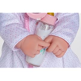 La Baby Caucasian 20-inch Small Soft Body Baby Doll | JC Toys - La Baby | Washable |Removable White and Pink Outfit w/Hat, Pacifier & Magic Bottle | for Children 12 Months +
