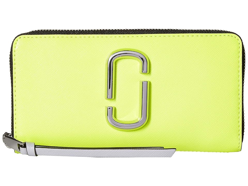 

Marc Jacobs Snapshot Flouro Standard Continental Wallet (Bright Yellow Multi) Wallet Handbags