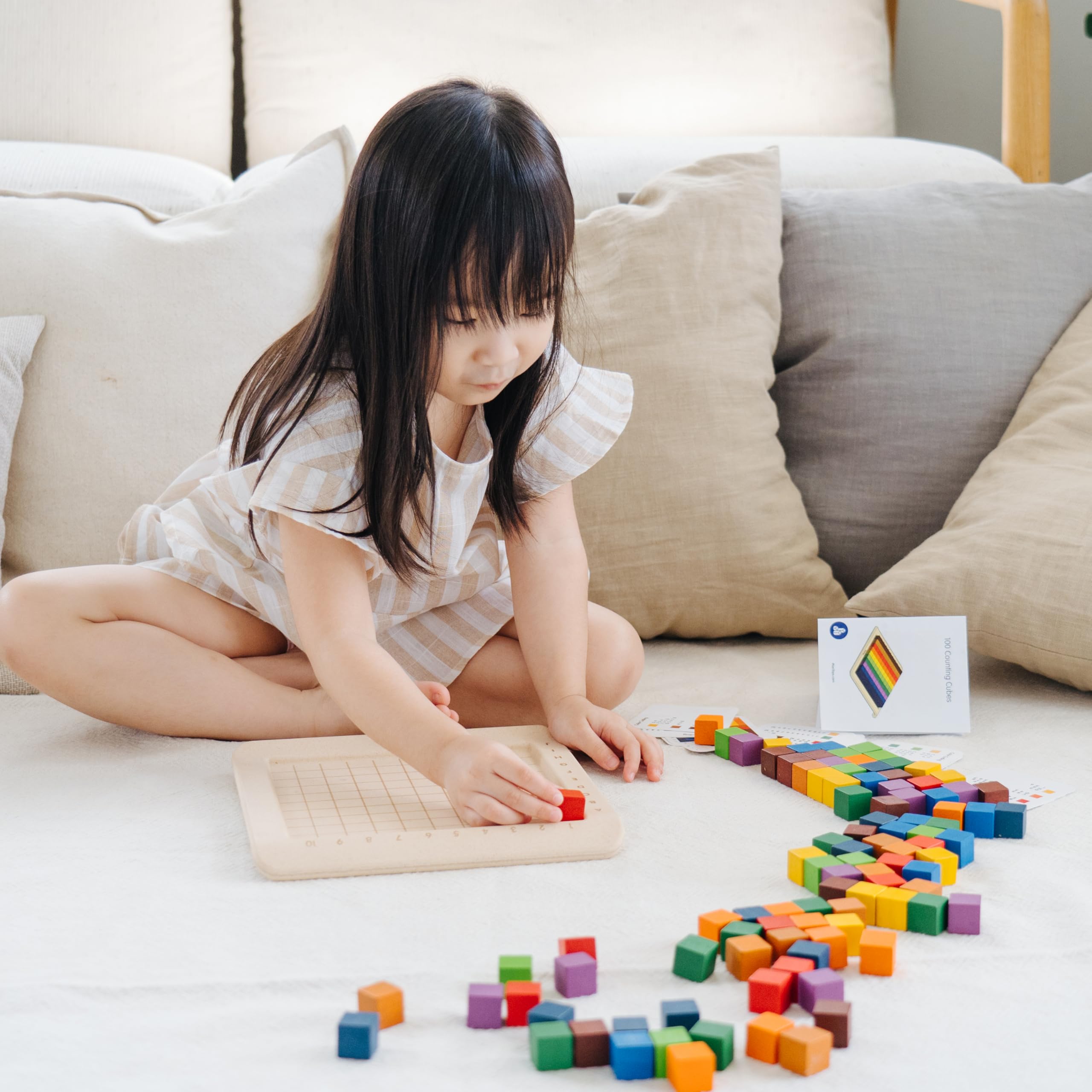 PlanToys 100 cubos de conteo - Unidad Plus (5468)