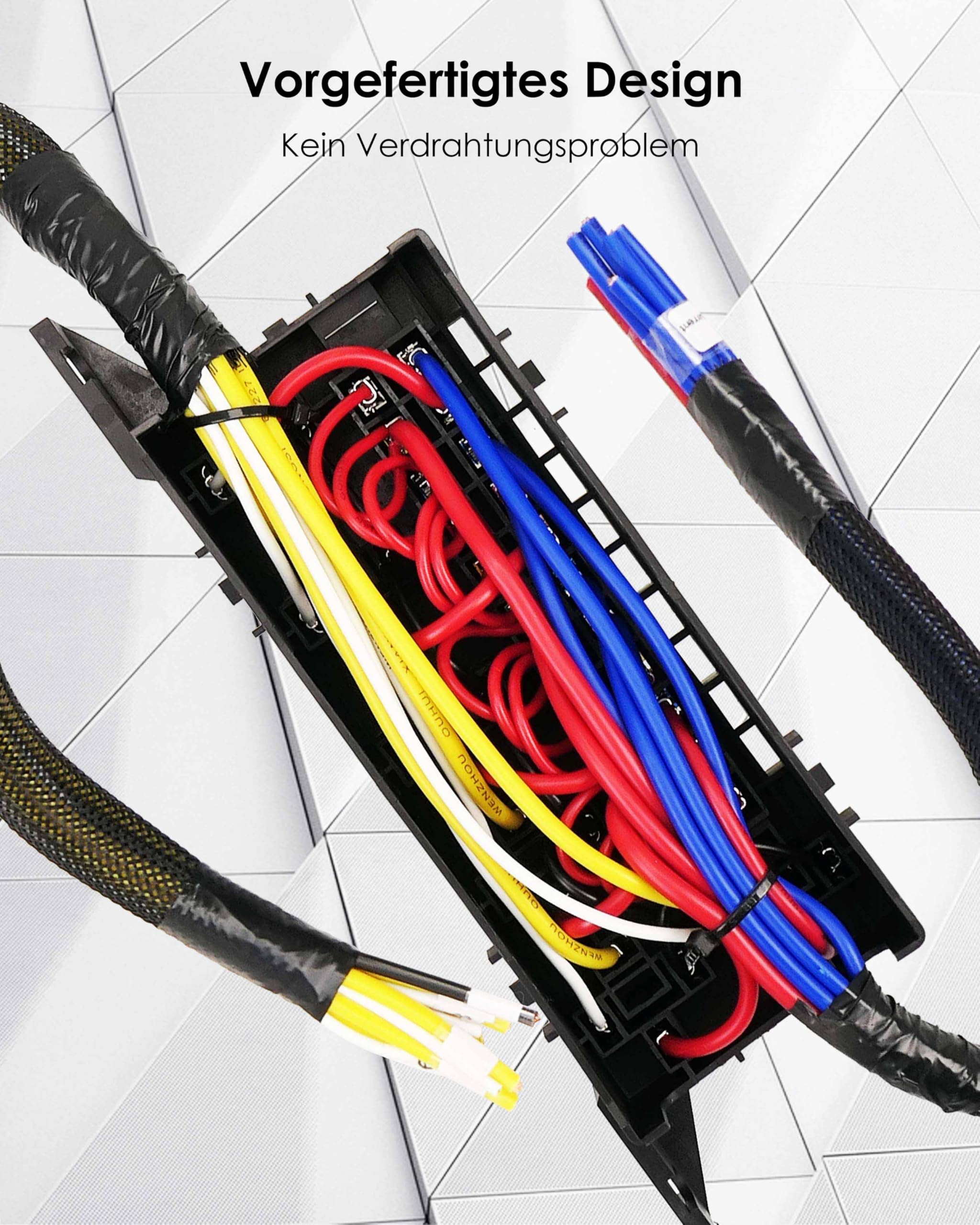 Greluma Relais Sicherungskasten - Vorverdrahtet Mit 2x 80A Relais & 6 Sicherungen IP65
