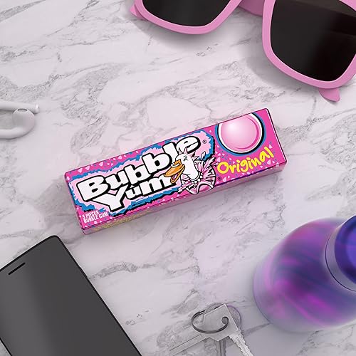 Miniatura 6 de Bubble Yum, Goma de mascar, paquetes de 5 unidades (paquete de 36)