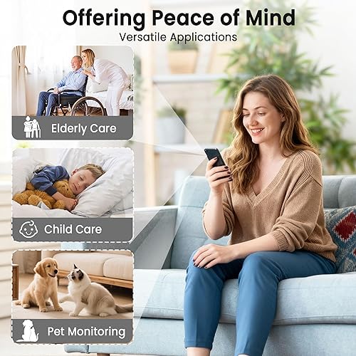 Miniatura 7 de Mini cámara espía oculta 4K QHD - Cámara de seguridad WiFi con detección de movimiento AI, visión nocturna automática, almacenamiento en la nube y