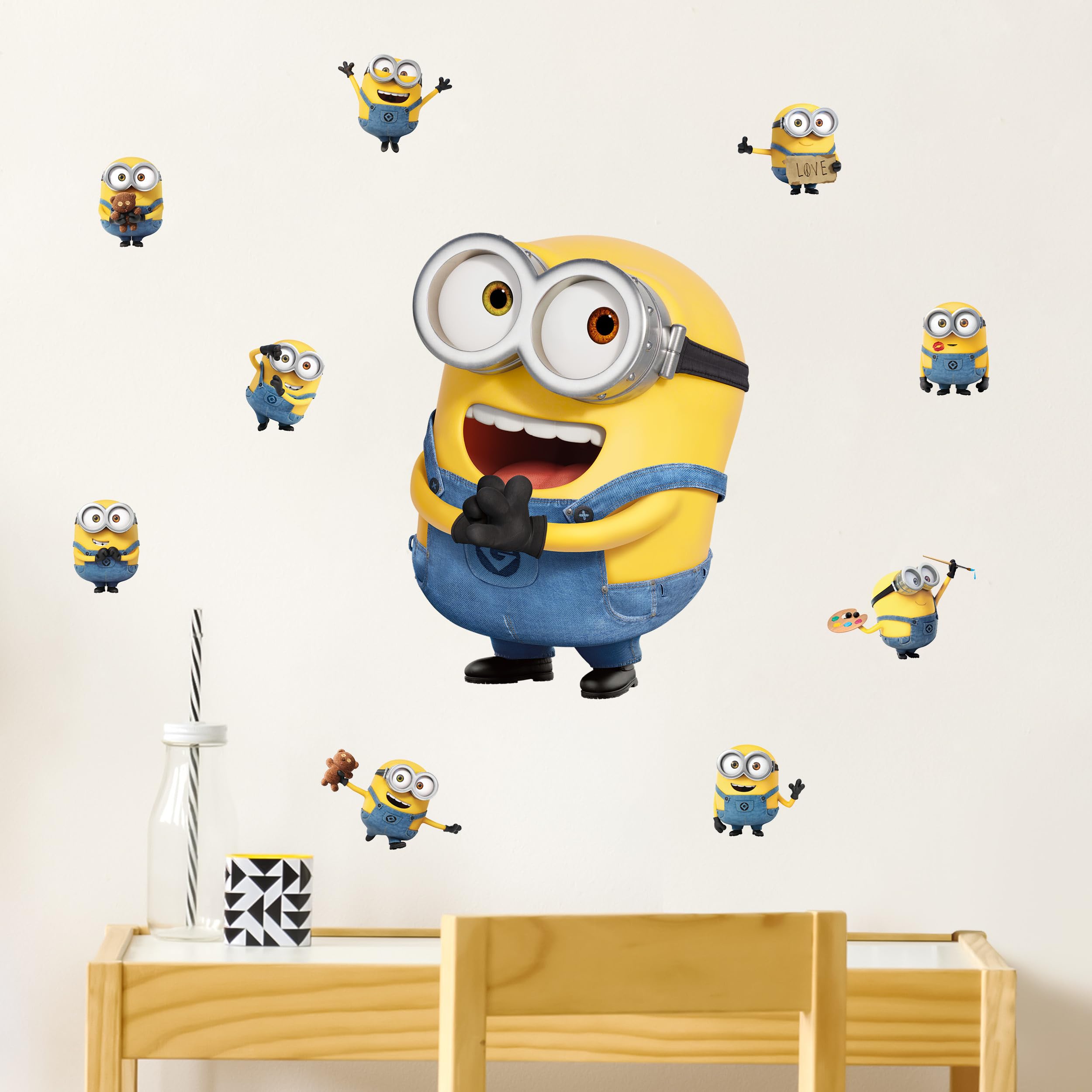 Amazon.com: Despicable Me Minions Bob Wall Decals - Set of 10