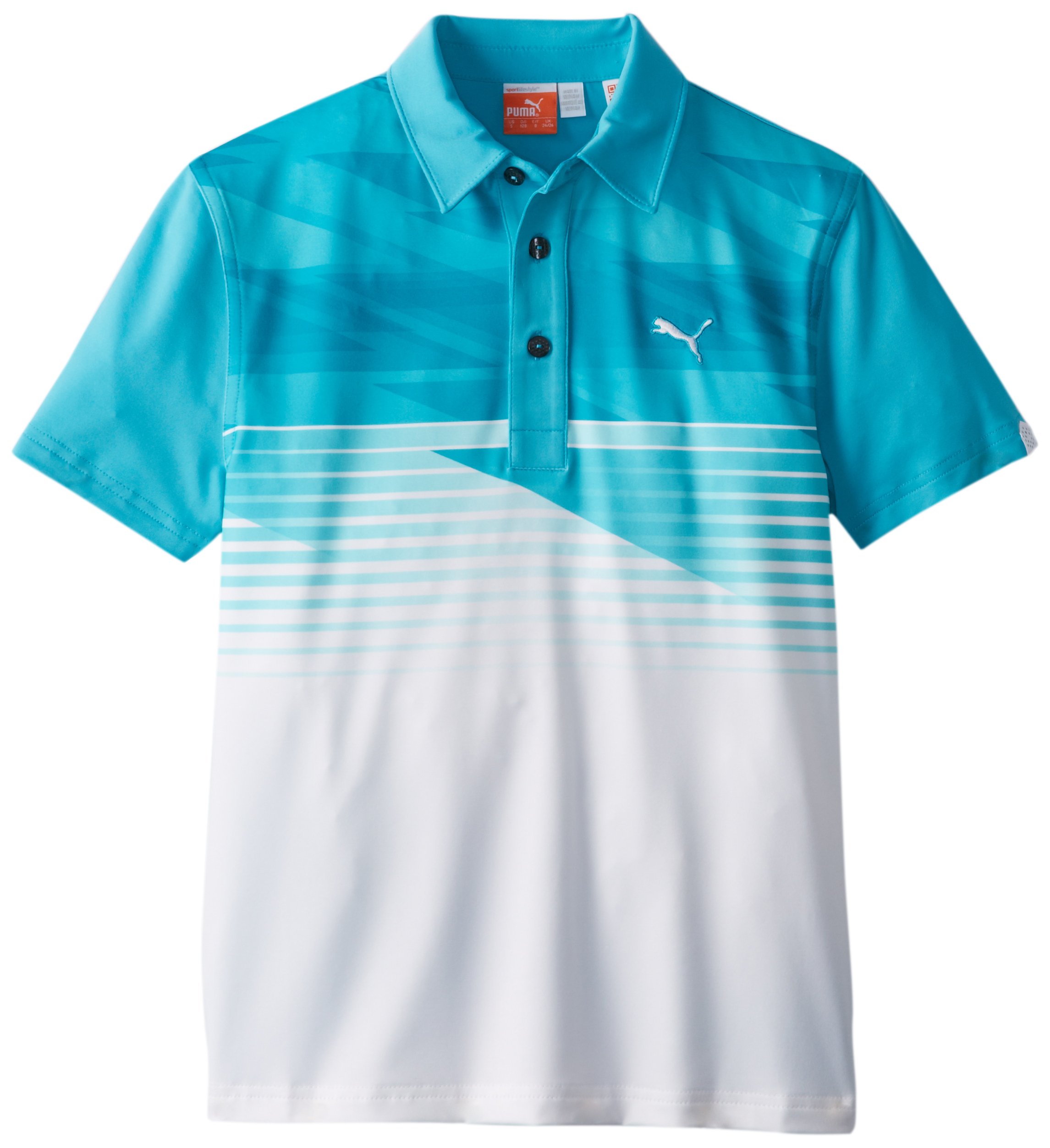 PUMA Golf NA Boy's Junior Indigital Polo Shirt