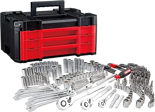 Craftsman 262-Piece Mechanic Tool Set with 3-Drawer VERSASTACK Box, SAE