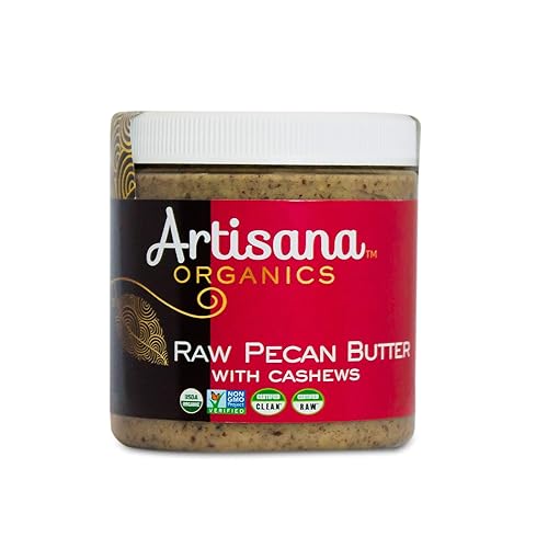 Artisana Organics - Mantequilla de nuez cruda con anacardos (paquete de 6 (9 onzas)