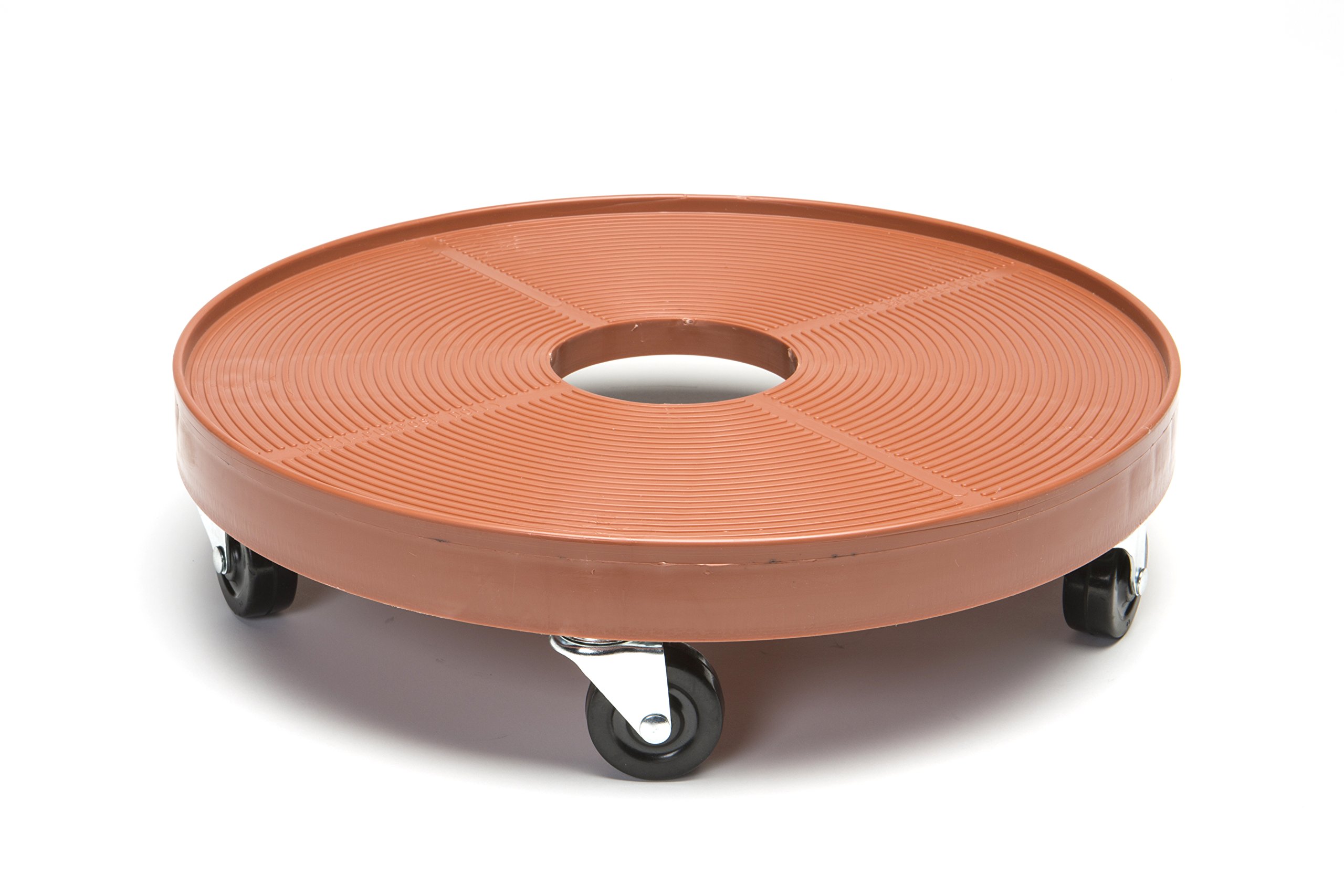 Devault DEV3000P 16 inch Plant Dolly with Hole Terra Cotta