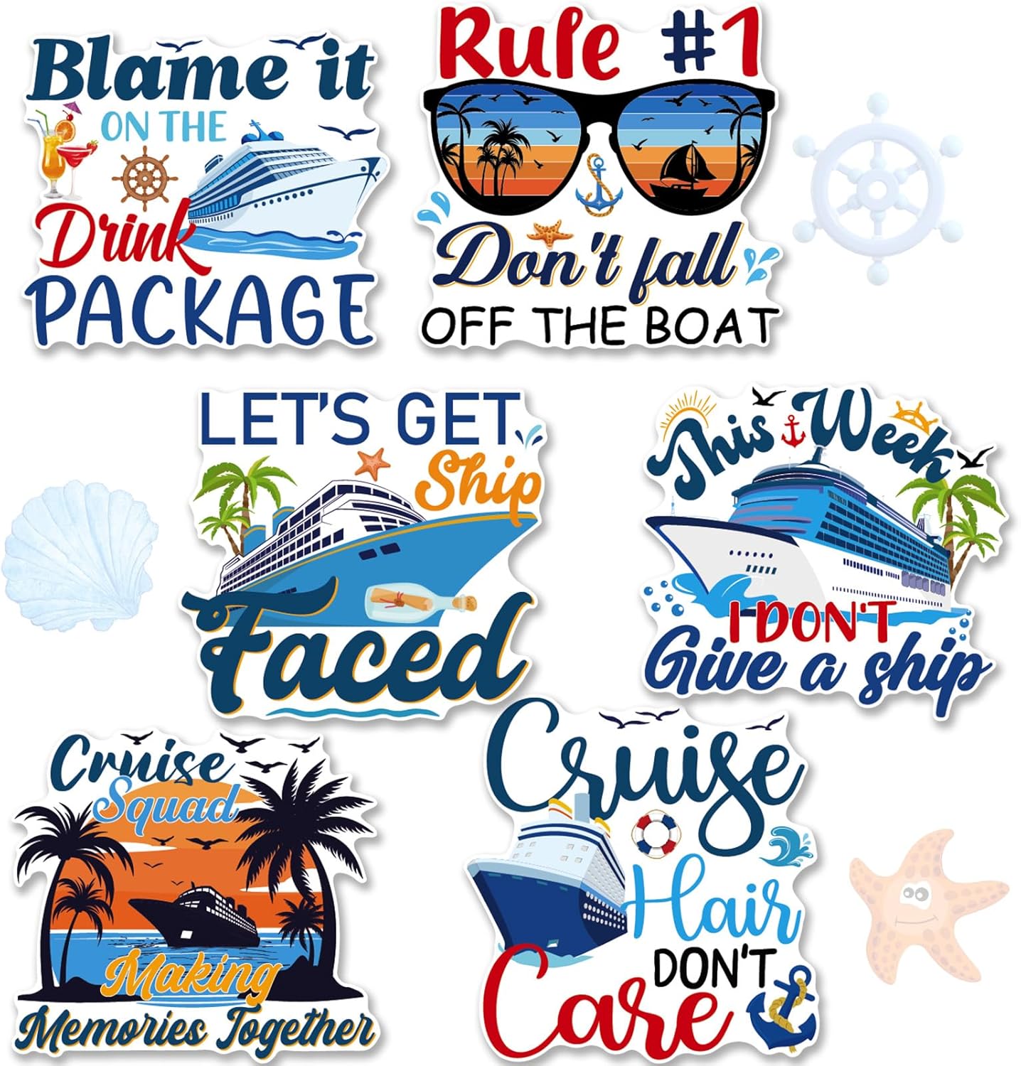 Cruise Door Decorations Magnetic – 6PCS Funny Cruise Ship Door Decorations Nautical Cruise Door Magnets Sea Navigation Magnet Sticker Decals for Carnival Cabin Stateroom Fridge Party Decor Cruise Door Decorations Magnetic – 6PCS Funny Cruise Ship Door Decorations Nautical Cruise Door Magnets Sea Navigation Magnet Sticker Decals for Carnival Cabin Stateroom Fridge Party Decor
