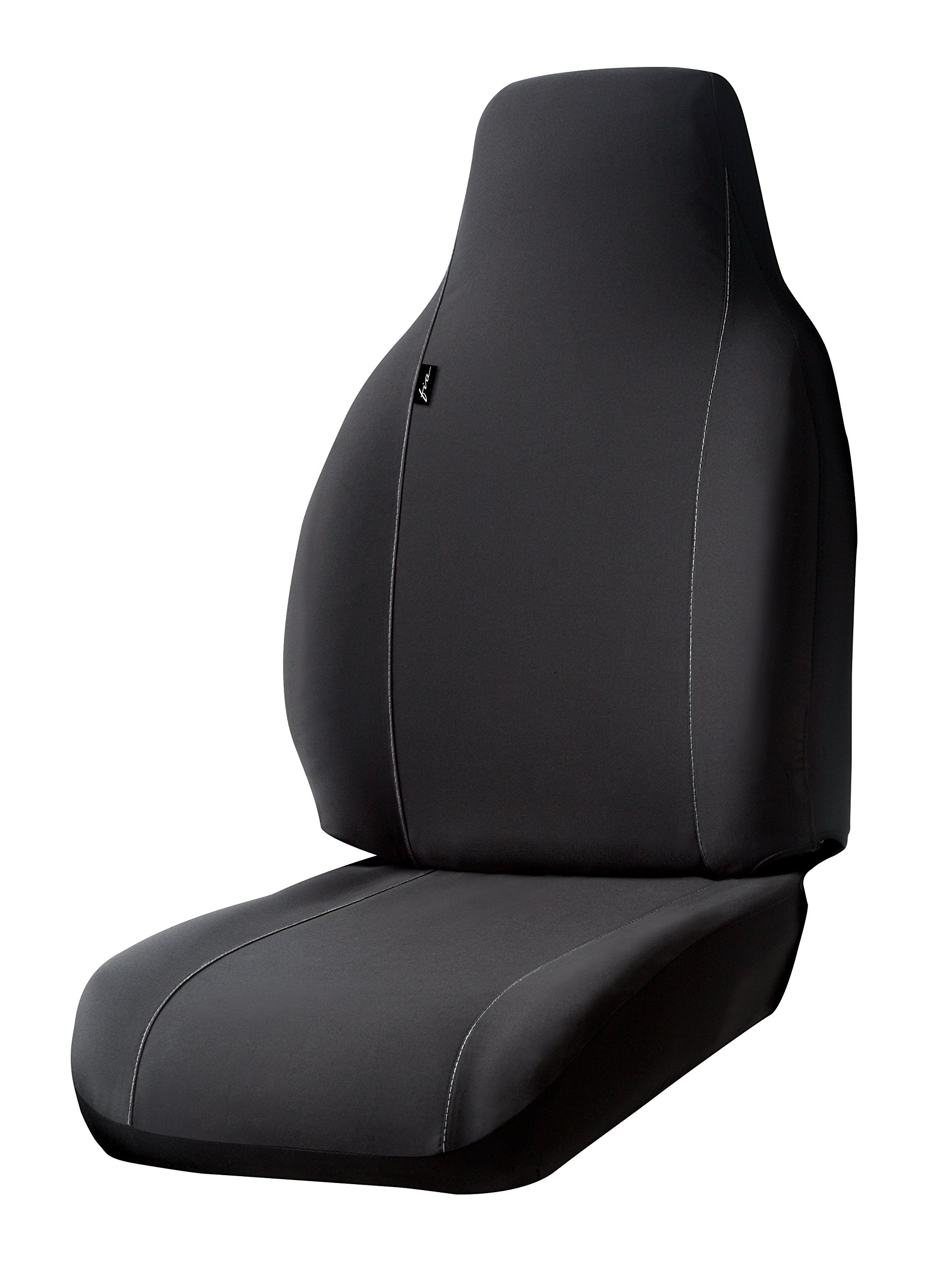 Fia SP801 Black SP800 Seat Protector Black Seat Cover (Semi-Car Front Bucket Seats/Poly-Cotton)