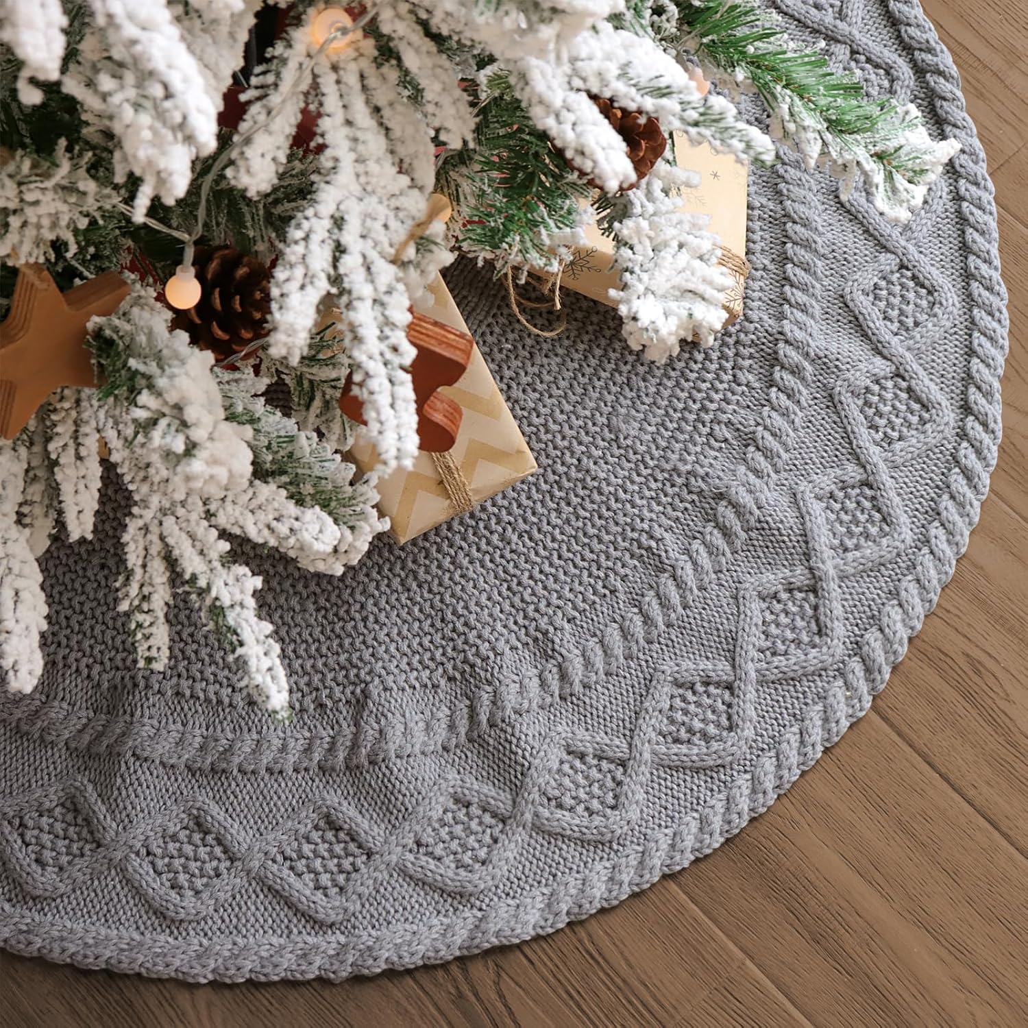 Grey Tree Skirt 