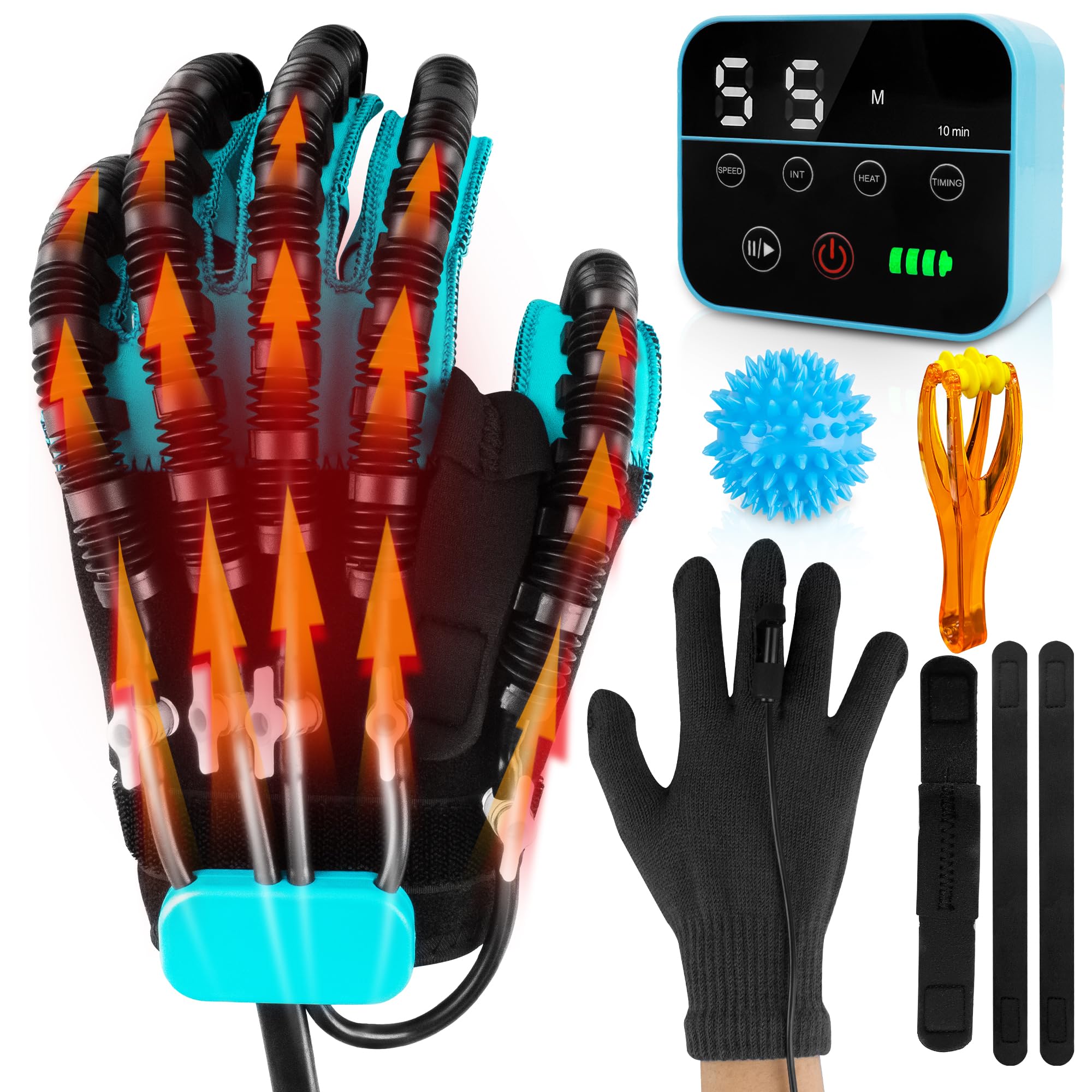 IILLDD Rehabilitation Robot Gloves, Upgraded Robotic Rehabilitation