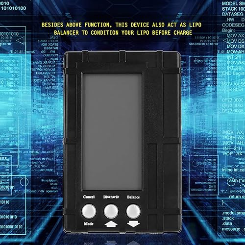 Miniatura 6 de Cargador de equilibrio RC, indicador de voltaje de batería, descargador de equilibrador, comprobador de batería de litio para batería Li-PoLi-Fe 2-6S