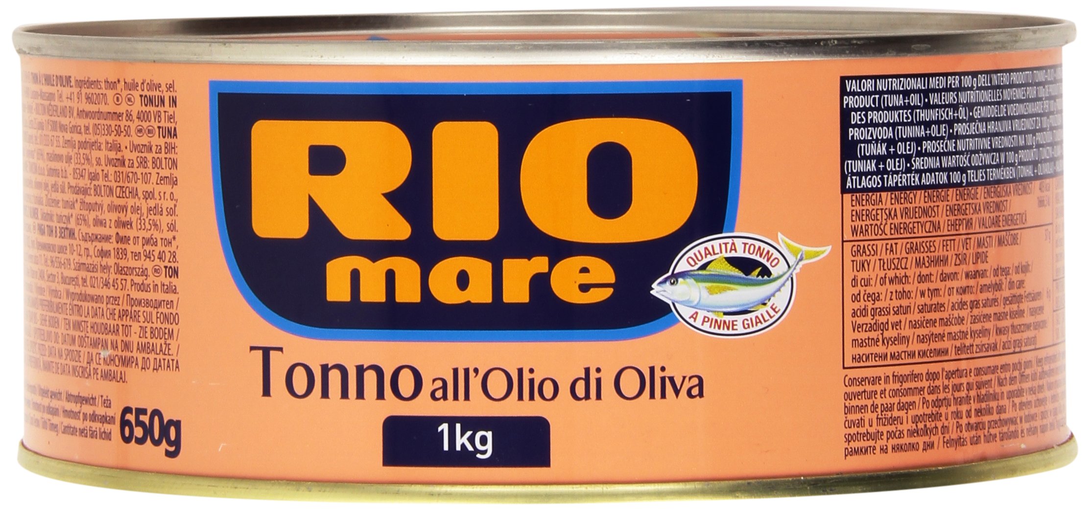 Rio mare - Tonno, all'Olio di Oliva - 1000 g