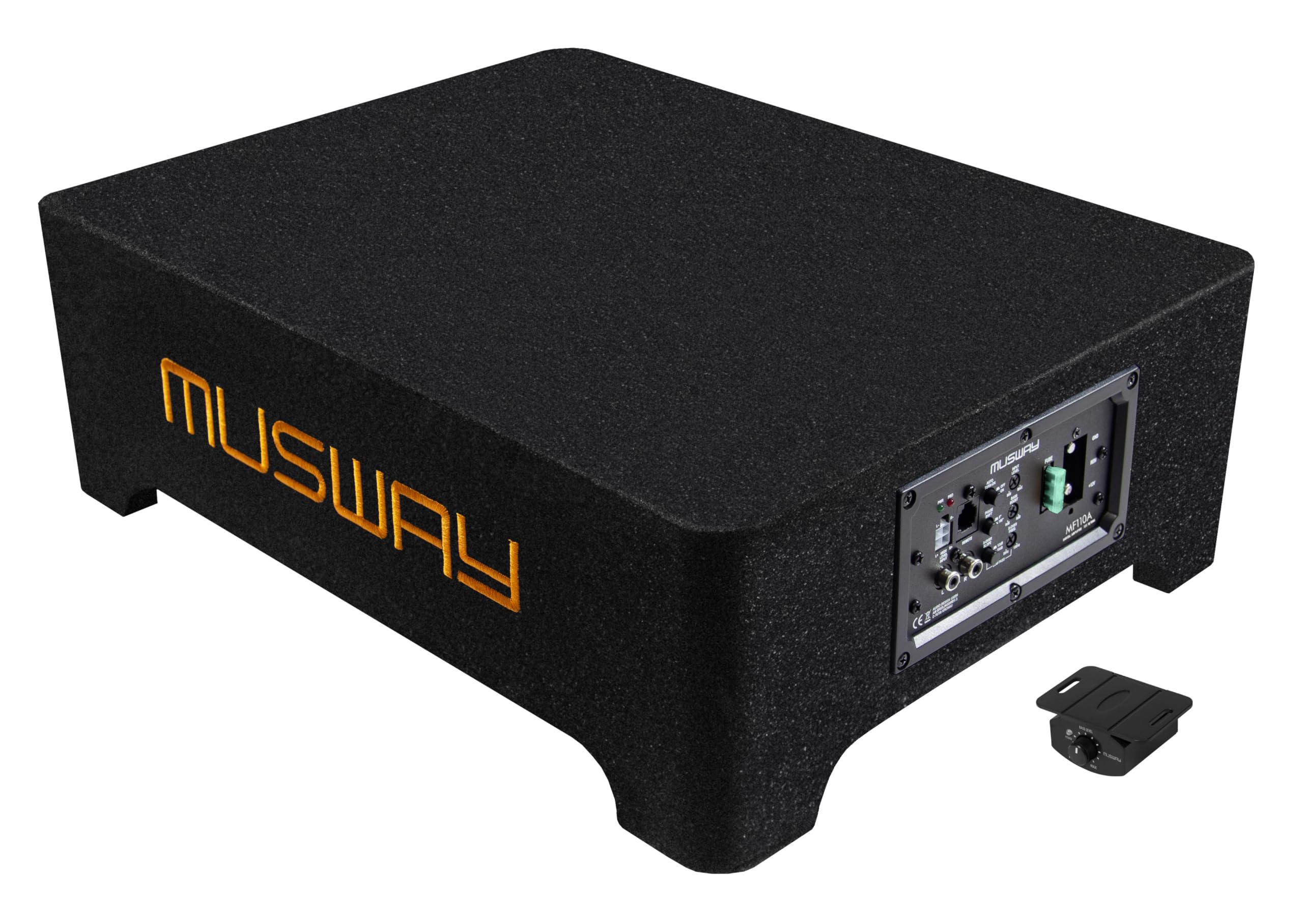 Musway MF110A – Sistema de subwoofer activo en forma plana (downfire) con subwoofer de 25 cm (10")