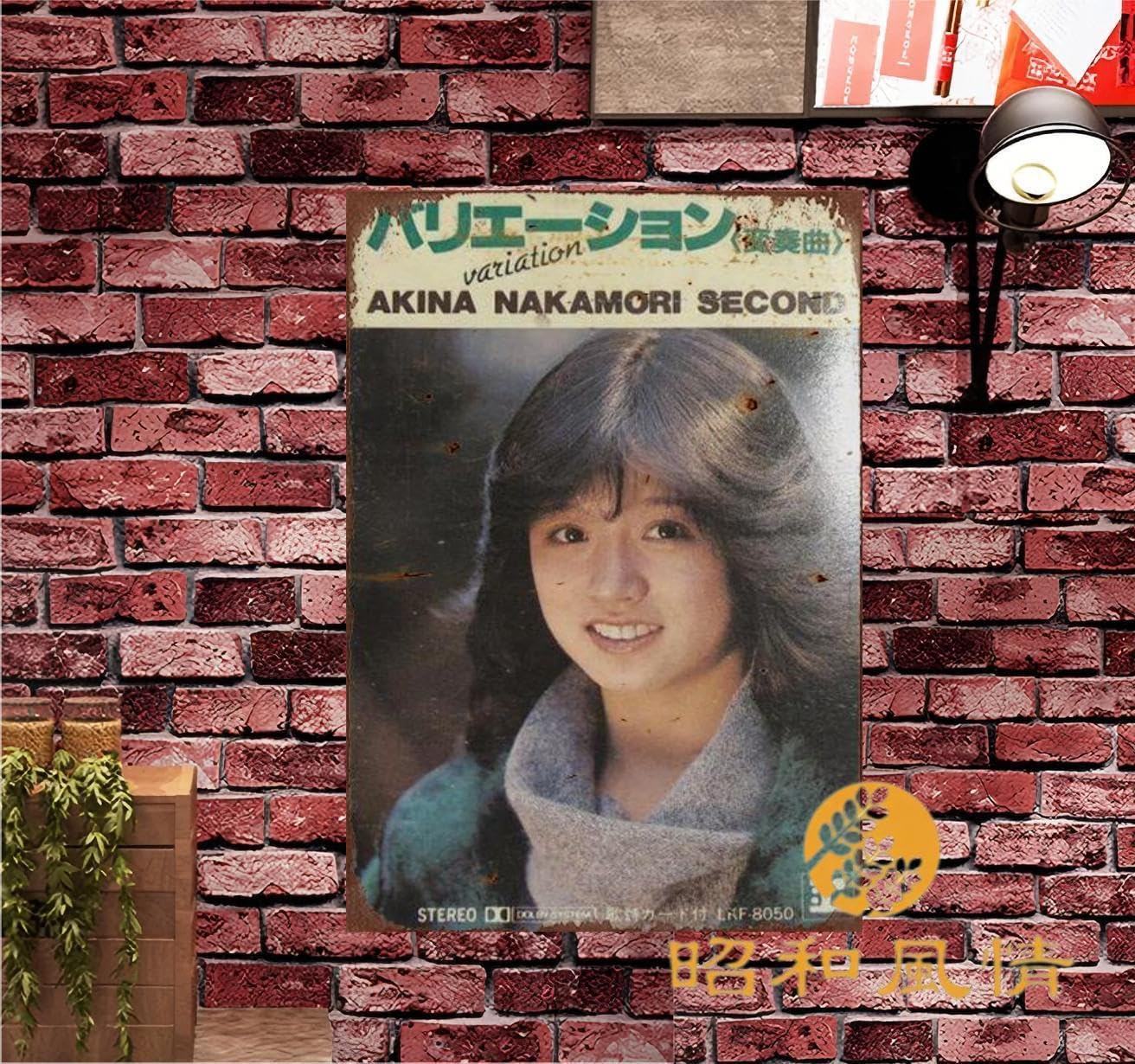 中森明菜ポスター① ブリキ看板 アイドル ウォールデコレーション メタルプレート Amazon.co.jp: 【昭和の風情】中森明菜 懐かし 写真 鉄板