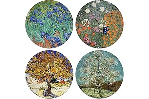 Irises, Mulberry, The Pink Peach Tree by Vincent Van Gogh, Gustav Klimt...