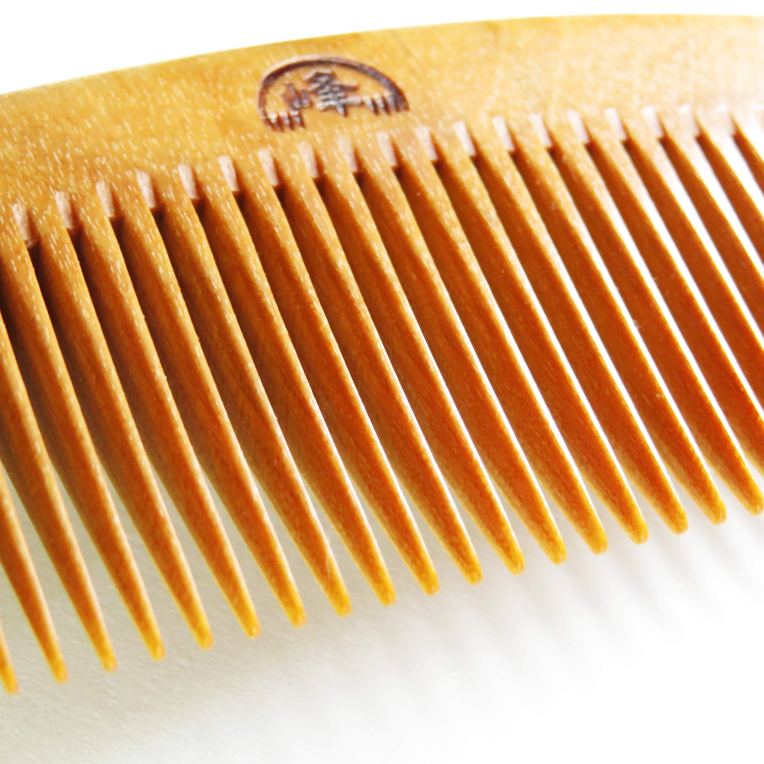 Amazon | みねばり櫛～日本のつげ櫛職人が作りました～解櫛3寸5分