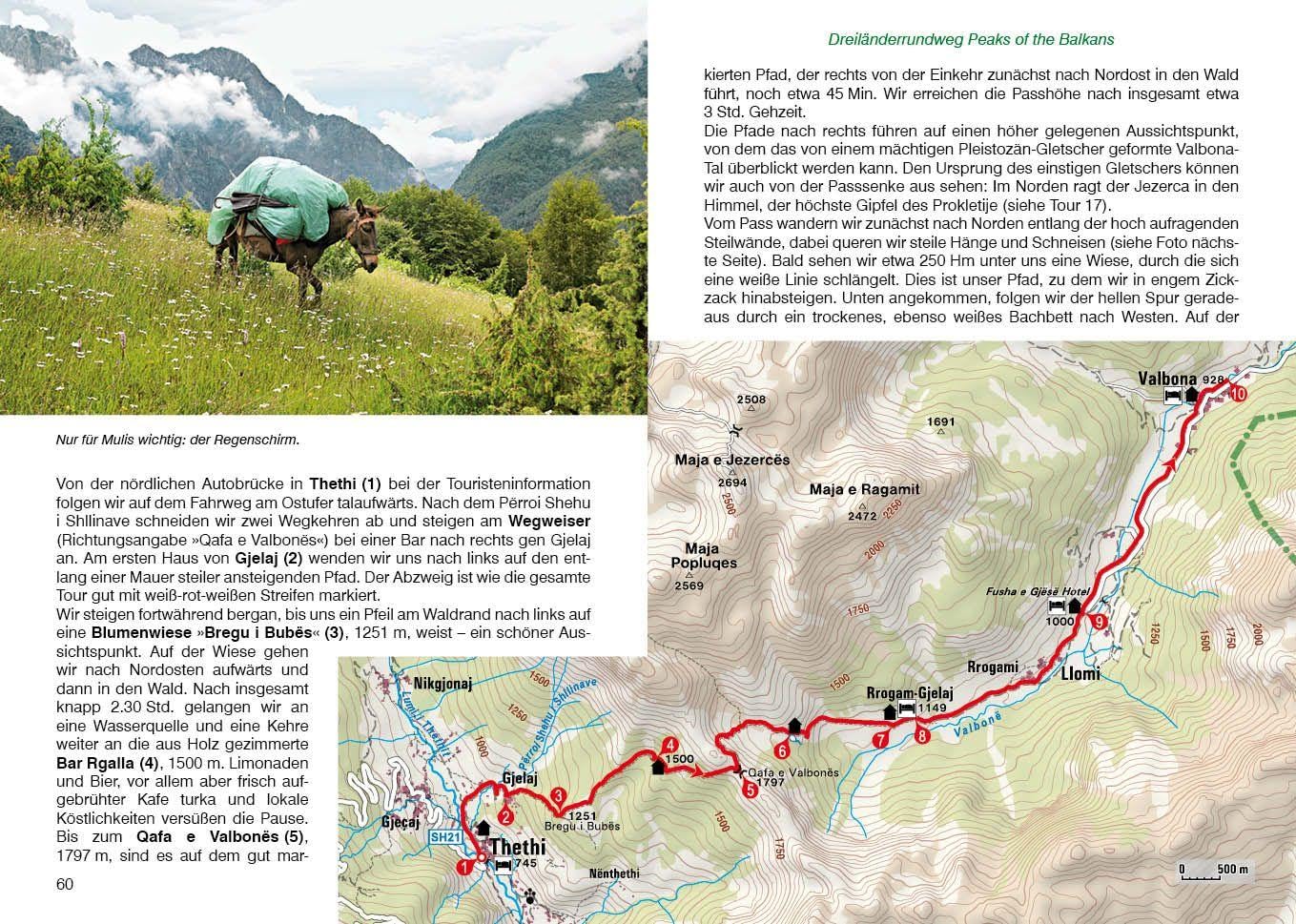 ROTHER Wanderführer Peaks of the Balkans: Albanien, Kosovo und Montenegro: Alle Etappen des Dreiländerrundwegs. Mit GPS-Tracks