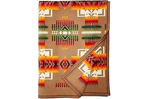 Pendleton Outlet Chief Joseph Blanket: Khaki Unisex Size