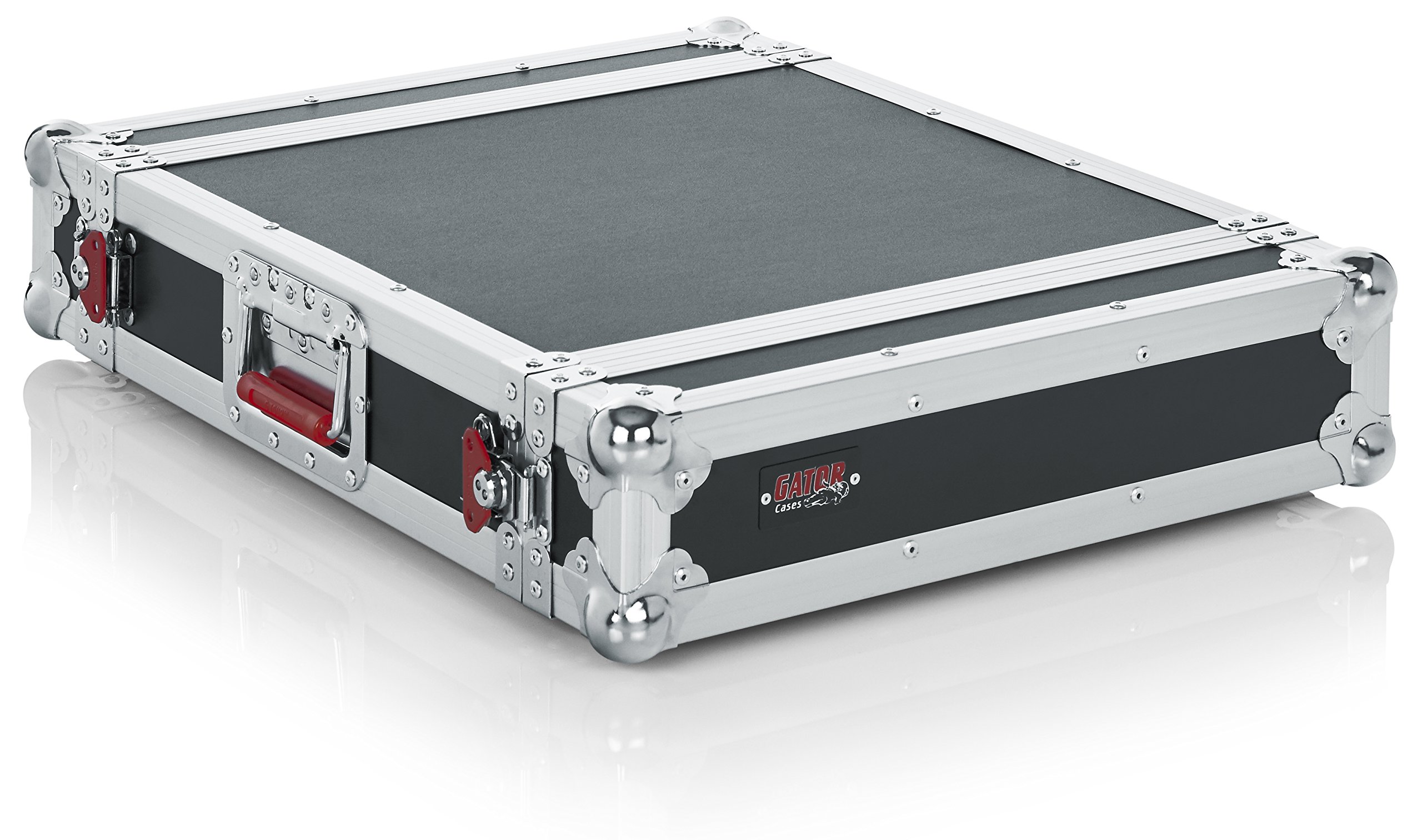 Gator Cases GTOUR Standard & Shallow Racks ATA Flight Rack-Koffer aus Holz; 2U; 17“ tief (G-TOUR 2U)