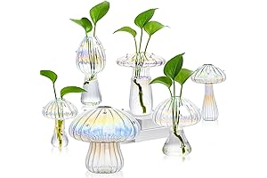 Premium Clear Mushroom Crystal Jars for Plant Propagation