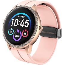 Lamshaw Compatible for iTech Fusion 3 Bands, 16mm, 20mm, 22mm, 24mm Quick Release Soft Silicone Sport Wristband Replacement Straps Compatible for iTech Fusion 3, Bold 3, Elite 3, Active 3 Smart Watch