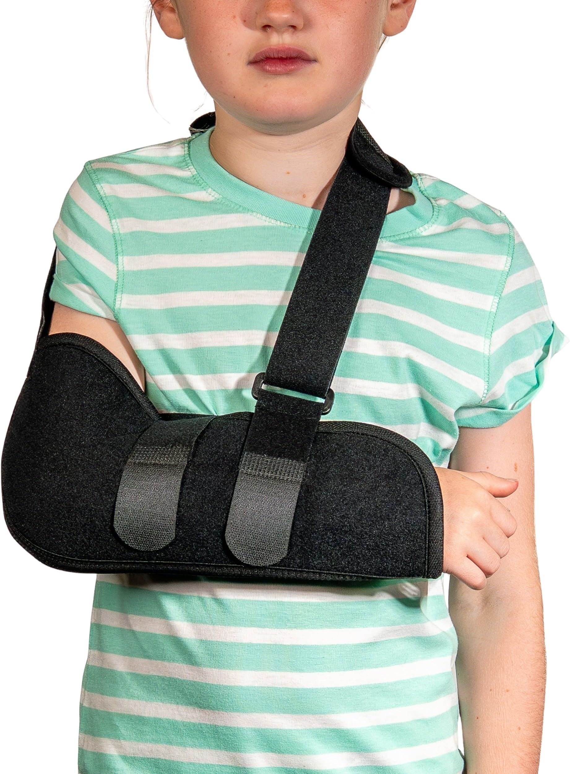 Neo-G Arm Sling for Kids - Shoulder Arm Injury Recovery, Pre/Post Surgery – Comfort Sponge Foam Child Sling Arm Support - Breathable Lightweight Soft Children Arm Sling – Adjustable – Left or Right