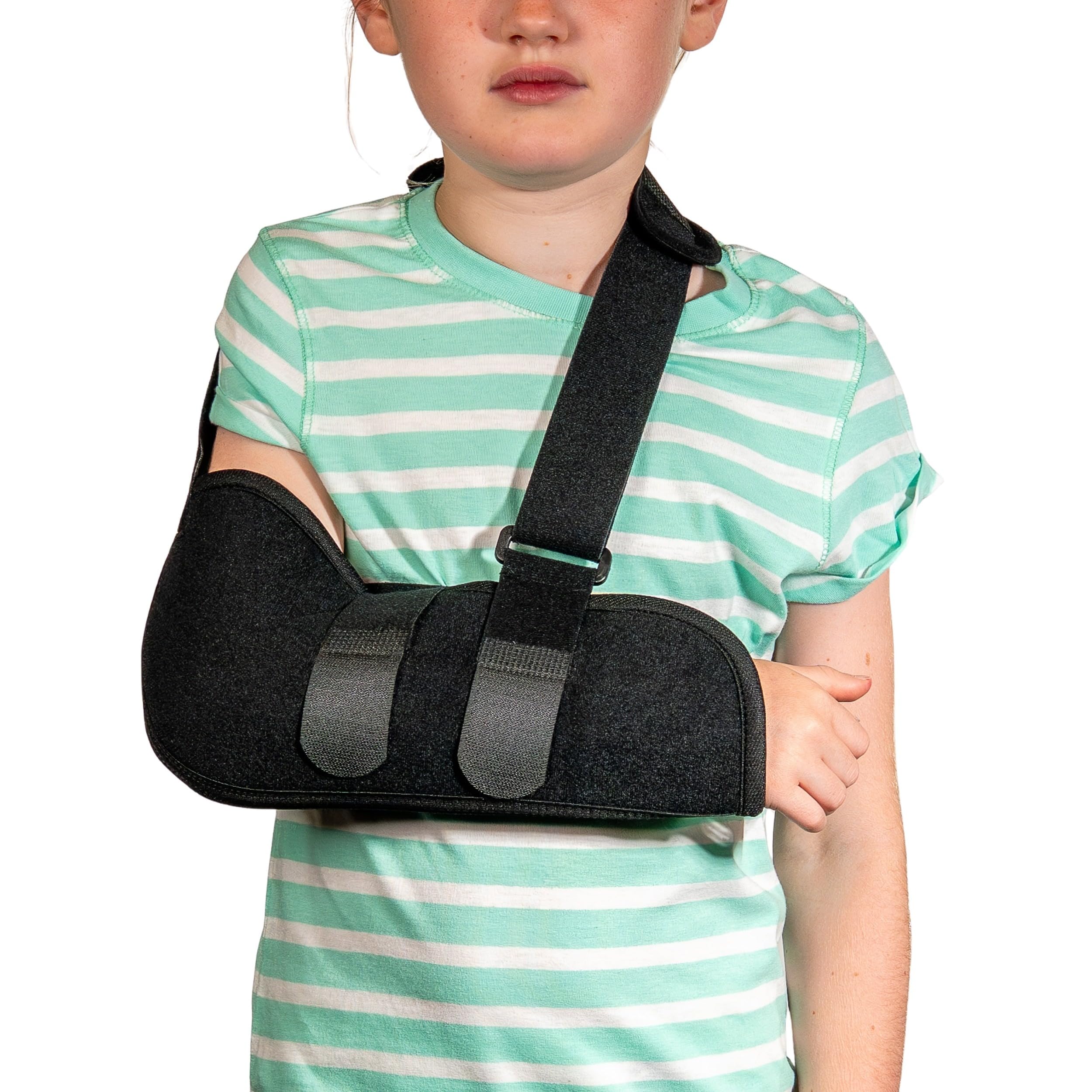 Neo-G Arm Sling for Kids - Shoulder Arm Injury Recovery, Pre/Post Surgery – Comfort Sponge Foam Child Sling Arm Support - Breathable Lightweight Soft Children Arm Sling – Adjustable – Left or Right