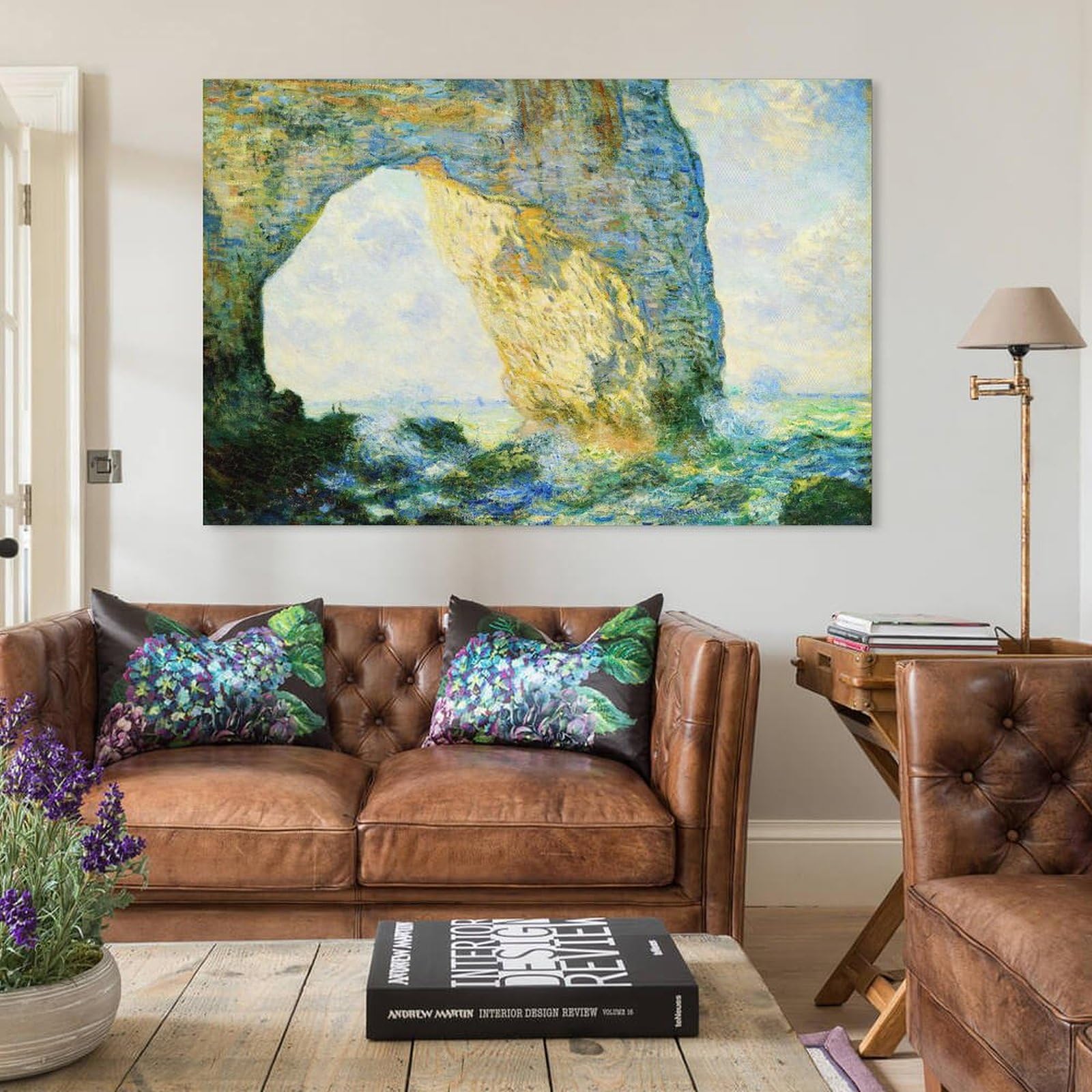 絵画  複製画  アートポスター　クロード・モネ Amazon.co.jp: Claude Monet クロード・モネ 油絵 クールの印刷 複製画