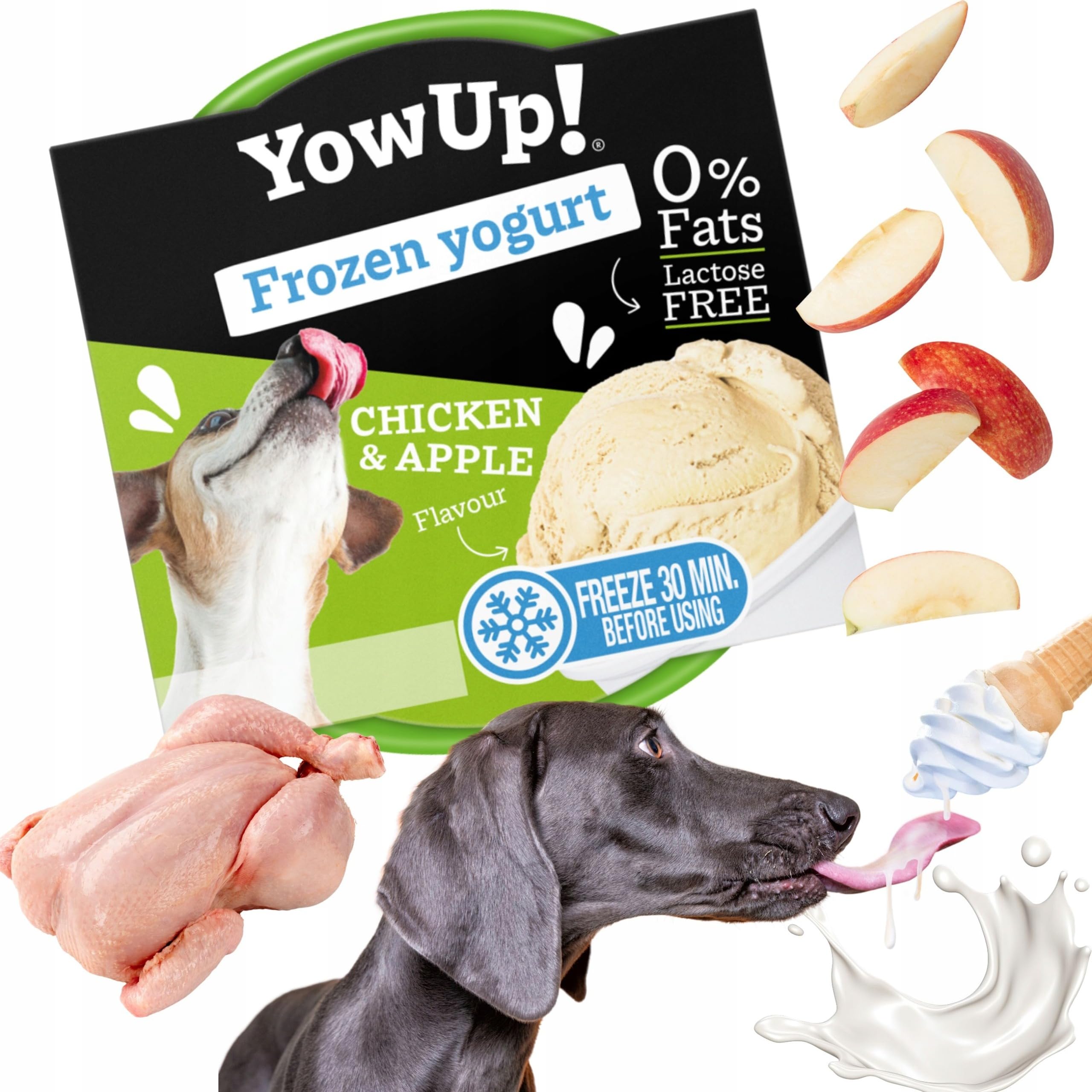 Comida para Perro YowUp Manzana Pollo 12 Unidades - Marca: YowUp - EAN: 8437023761489