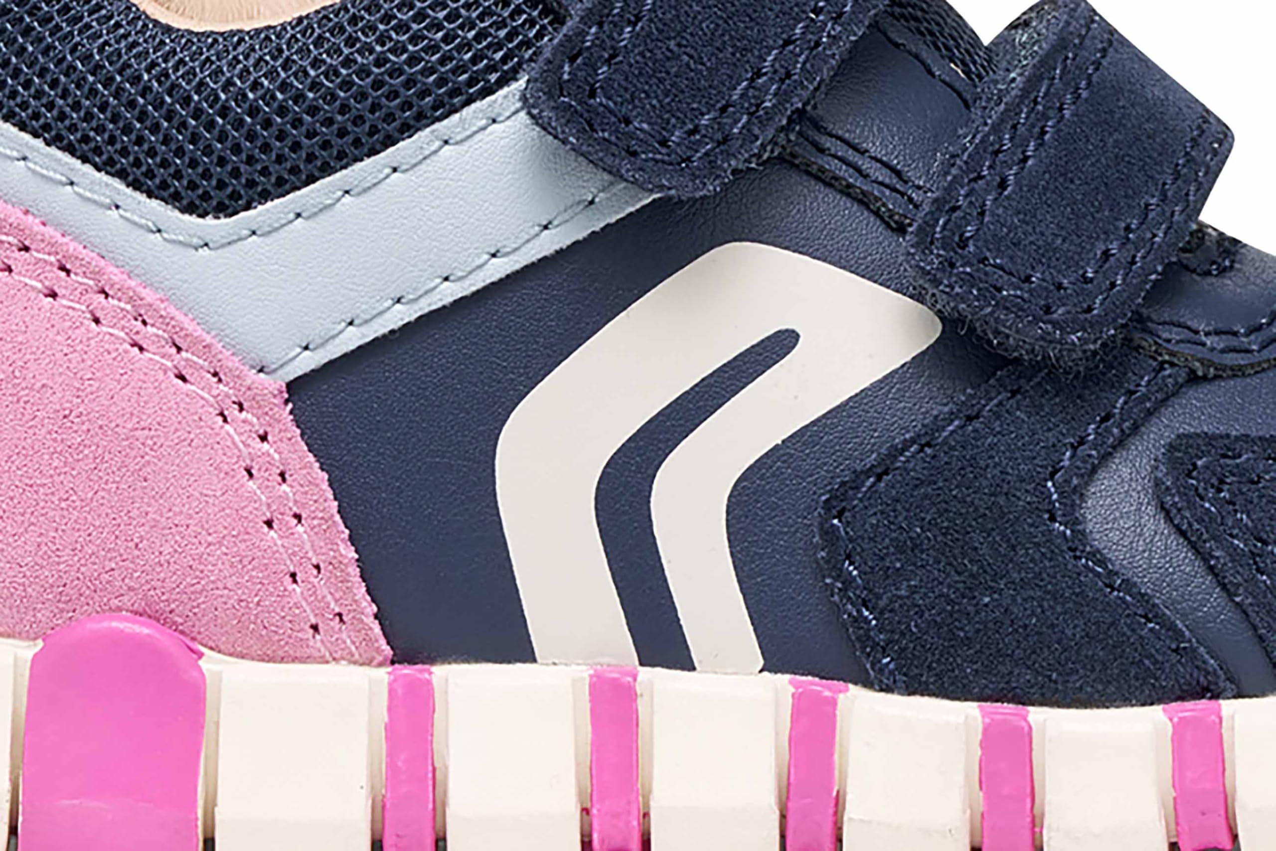 Geox Baby Girl B IUPIDOO Girl C First Steps Navy/DK Pink 21_EU