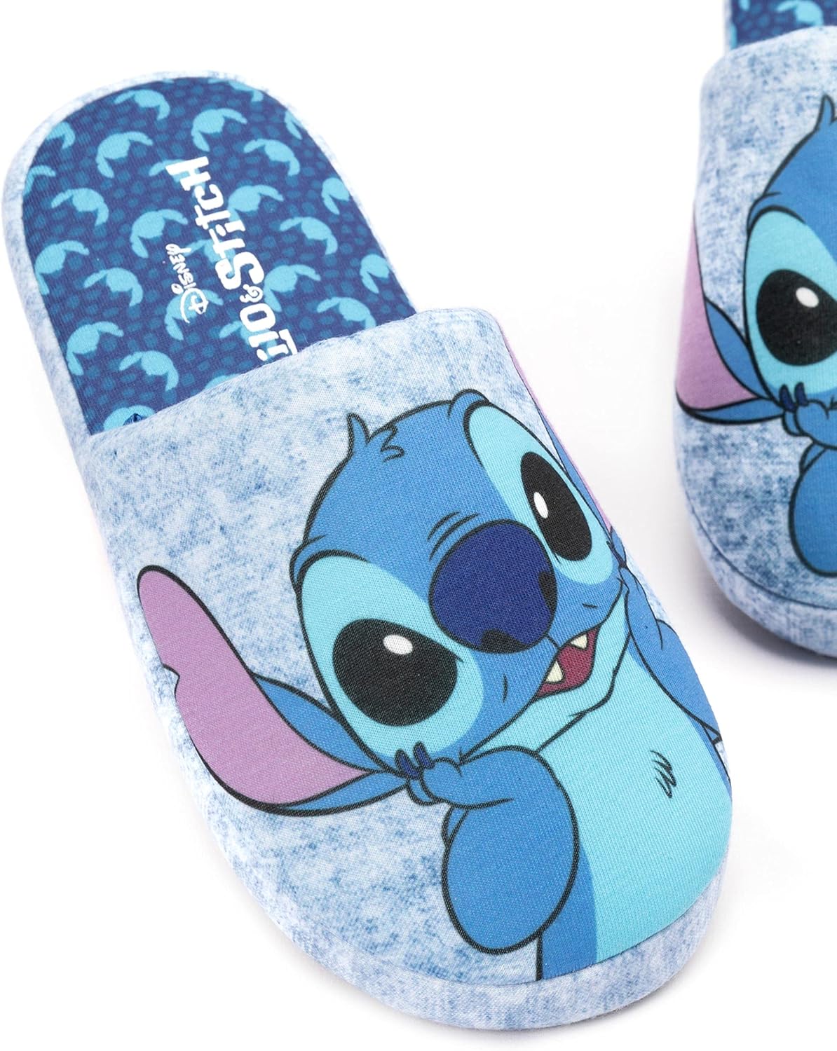 Disney Lilo And Stitch Slippers for Women | Ladies Slip On Blue Stitch Character Kidult Merchandise House Loafers Gift for Her 4 81hp9E0fd5L. AC SL1500