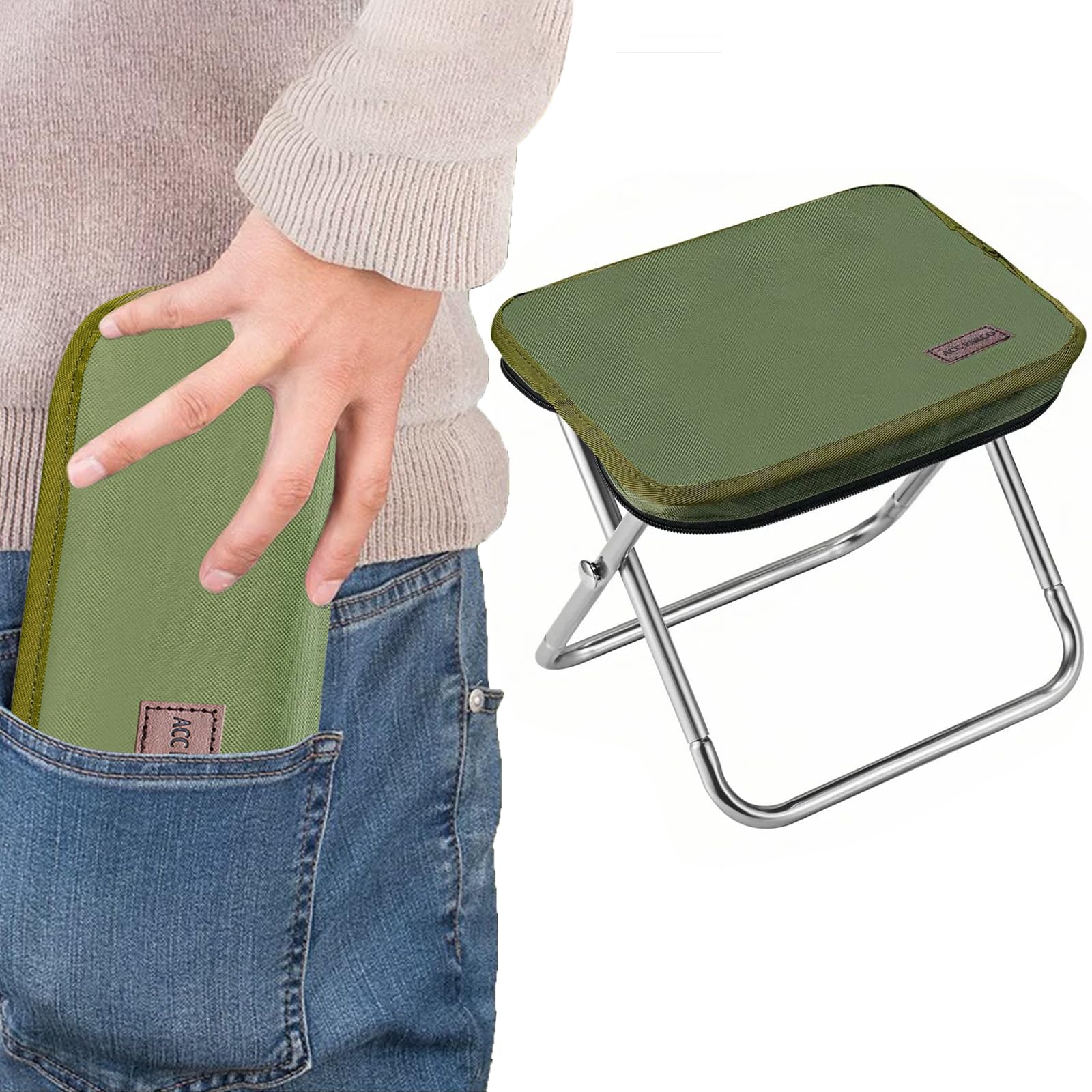 Amazon.co.jp: 折りたたみ椅子 万博持込 行列並び 持運び便利 お