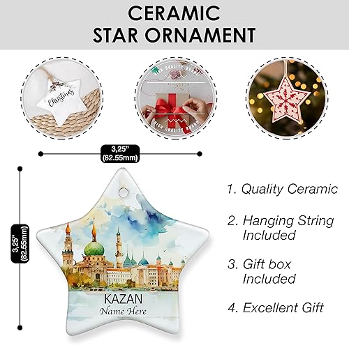 Miniatura 4 de Colecciones personalizadas de recuerdos de viaje de Kazán, regalo de vacaciones de Navidad, regalo para familiares, amigos, colegas, hombres y