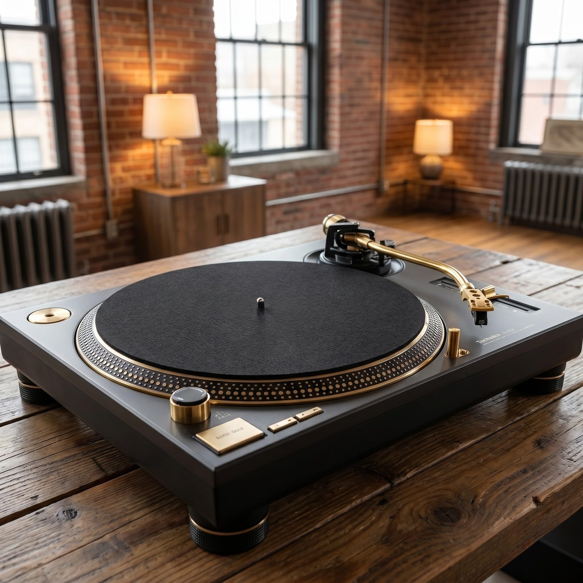 Vaguelly 6 Piezas Alfombrillas de Fieltro para Tocadiscos Antiestáticas Antideslizantes Protección Vinilo Reducción Vibración Ruido para Reproductores