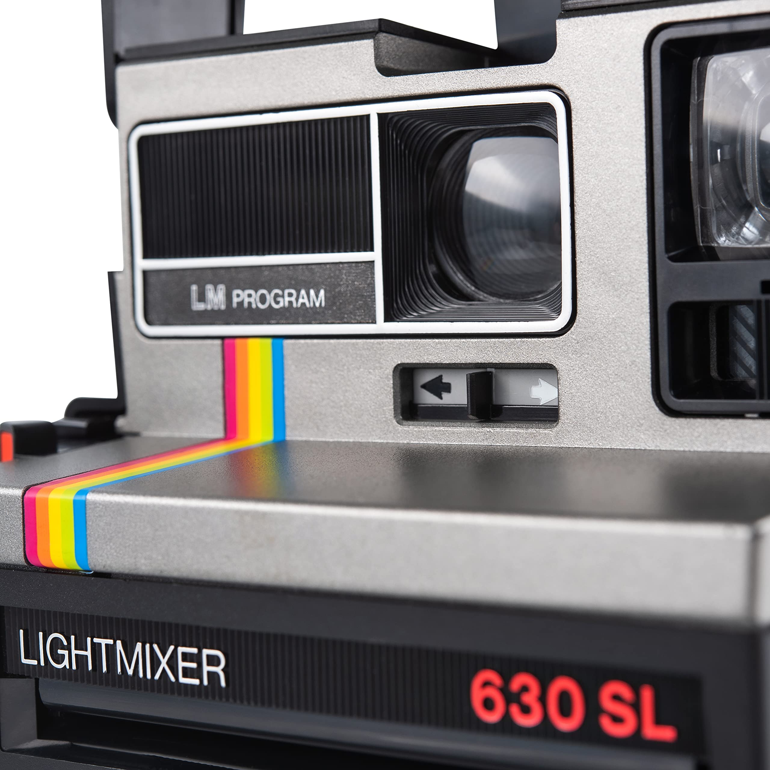 Amazon.com : Polaroid 630 SL Lightmixer Silver woth Rainbow Stripe 