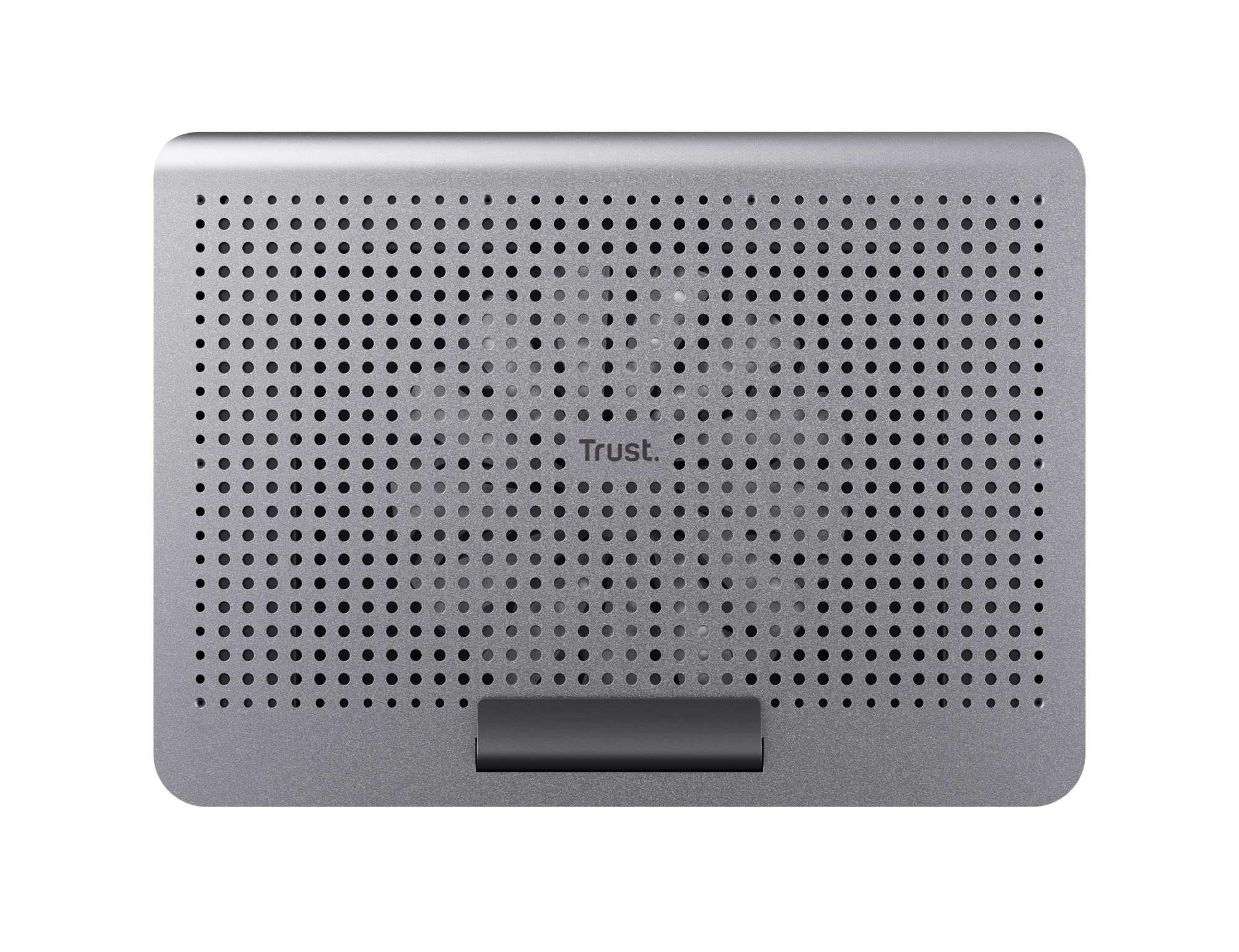Trust Exto Stojak na laptopa 40.6 cm, zrównoważona podkładka chłodząca, riser z wentylatorem USB i regulowaną wysokością, 8 poziomów, wykonany z materiałów pochodzących z recyklingu, wentylowany