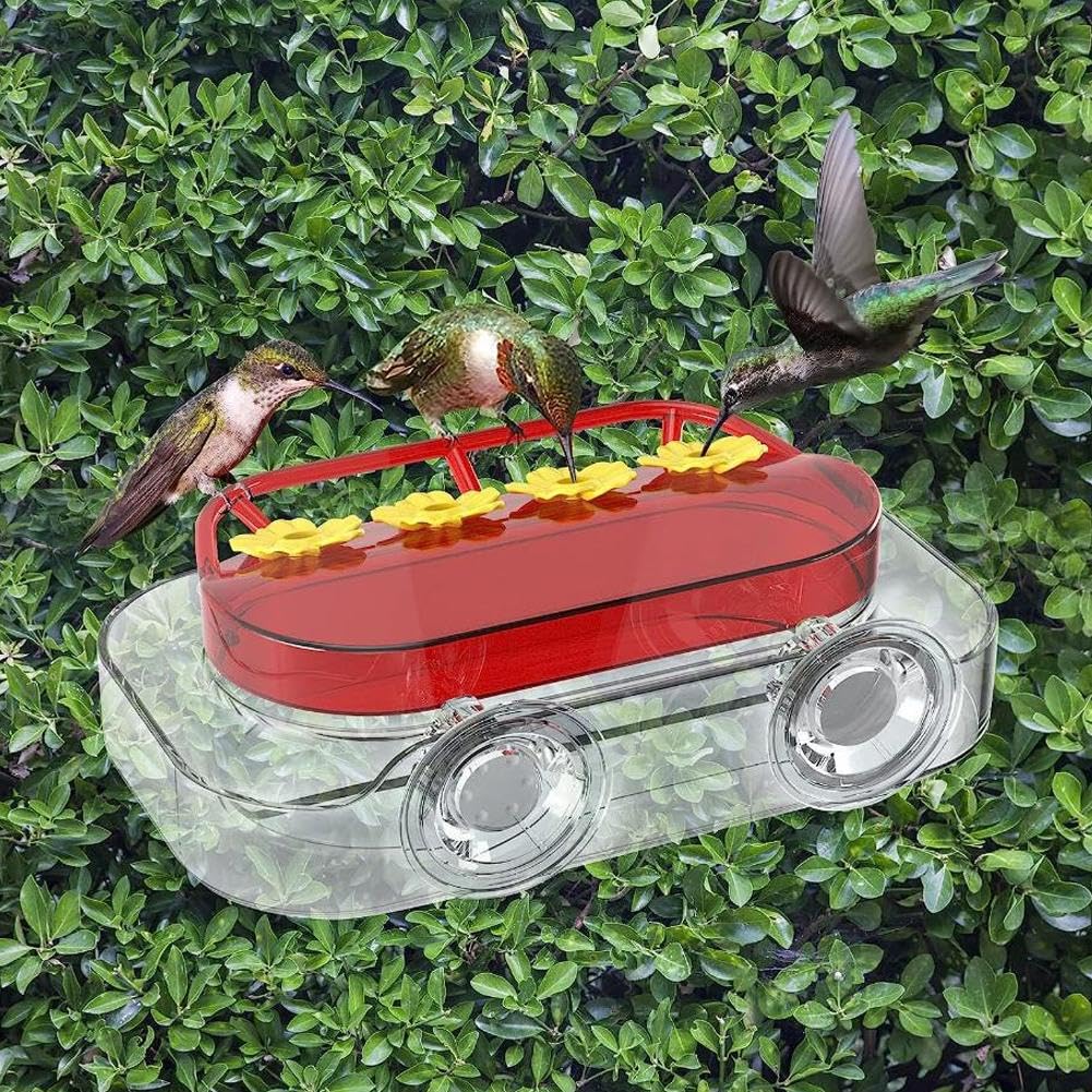 Mangiatoia per colibrì da finestra, mangiatoia per colibrì