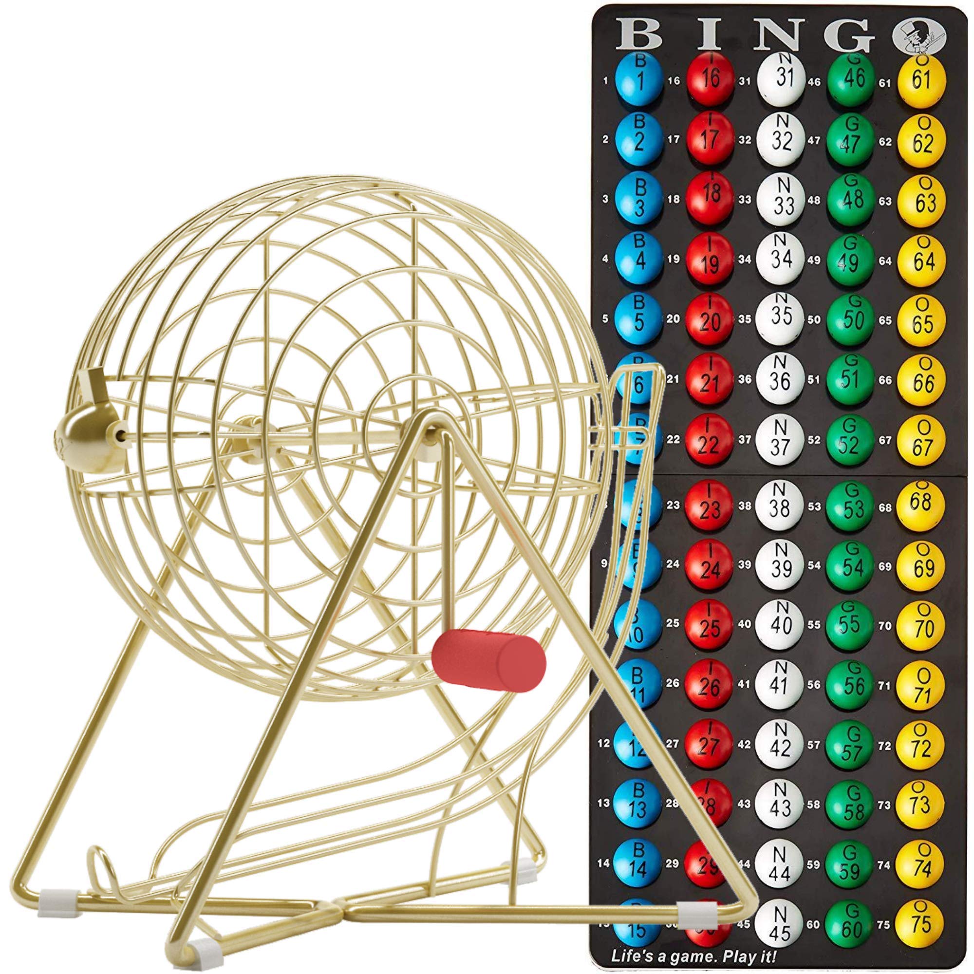 Bingo Balls Bingo Cards 4 Color Choices and Bingo Chips MR CHIPS