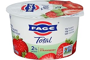 Fage Total Greek Yogurt, 2%, Strawberry - A Delightful Fusion of Creamy...