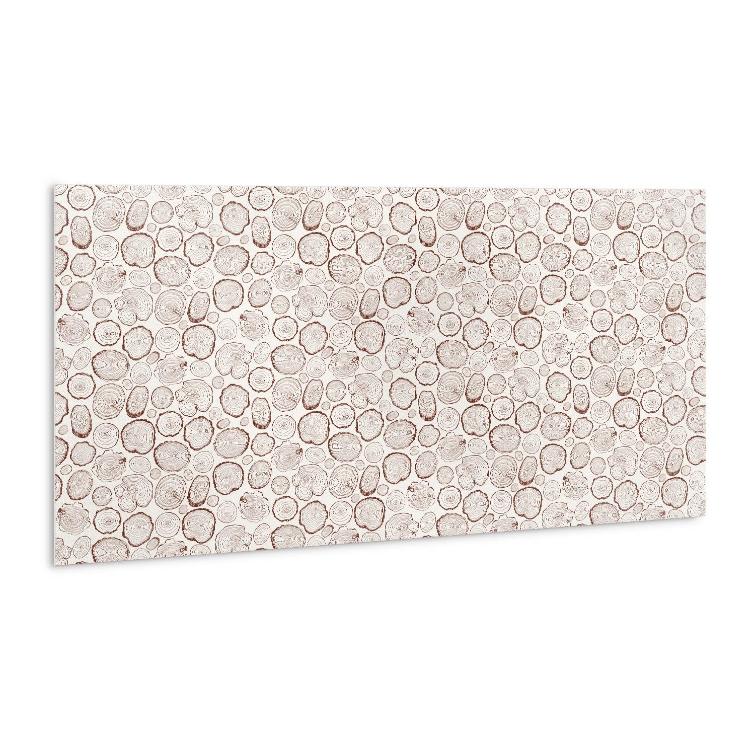 Panneaux Adhésifs Tulup Finition Premium PVC Imperméable Design Troncs 100x50