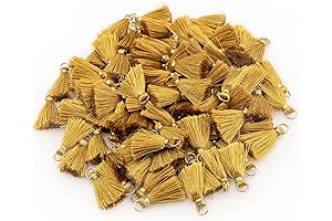 VAPKER Mini Tassels Handmade Gold Tassels