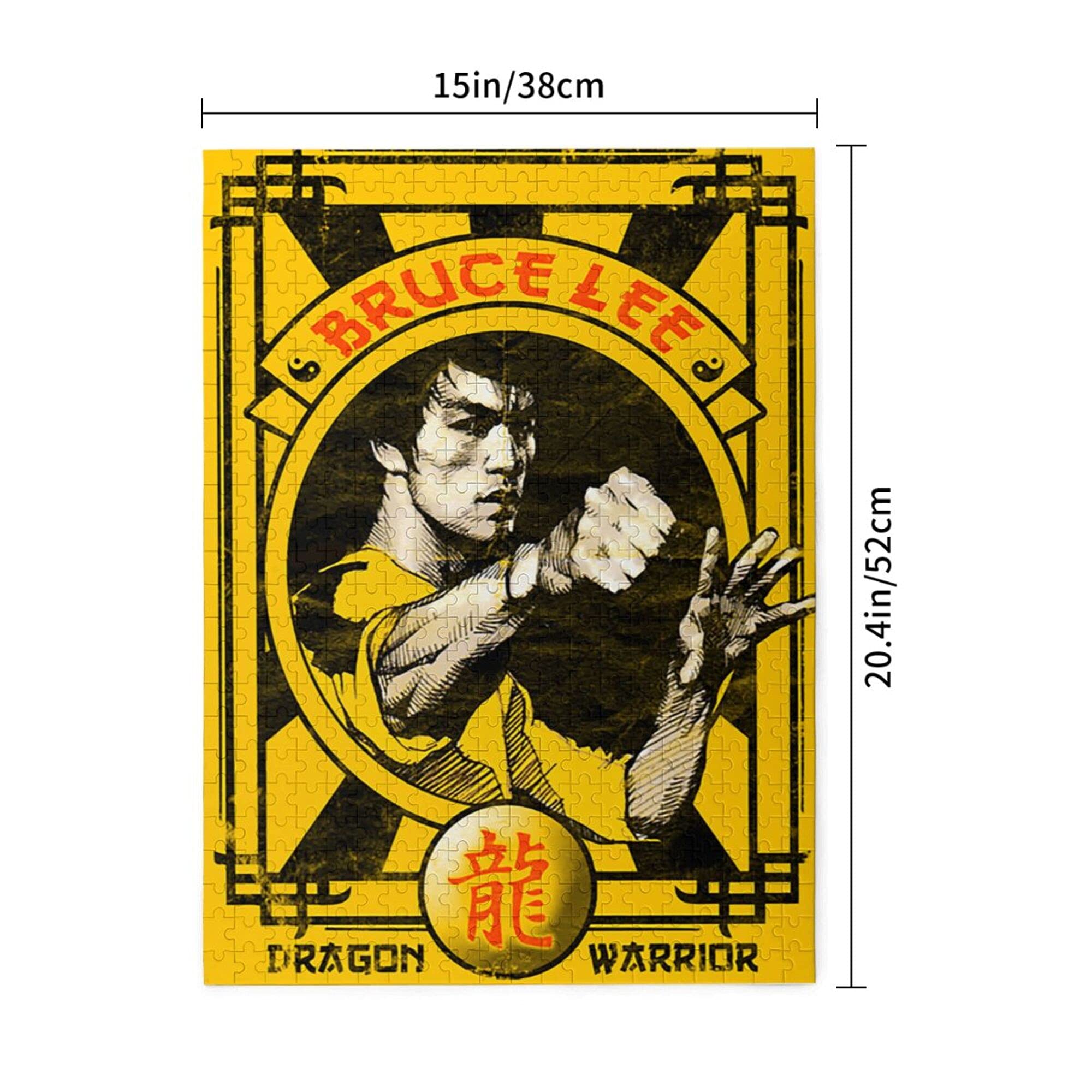 Amazon | 500ピース ジグソーパズル Bruce Lee ブルース リー 木製 52